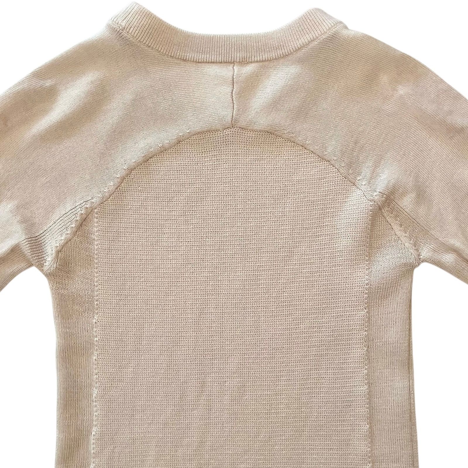 Lululemon Lululemon Sit In Lotus Sweater Cream Pink MerinoWool Sweater Size XS / US 0-2 / IT 36-38 - 7 Thumbnail