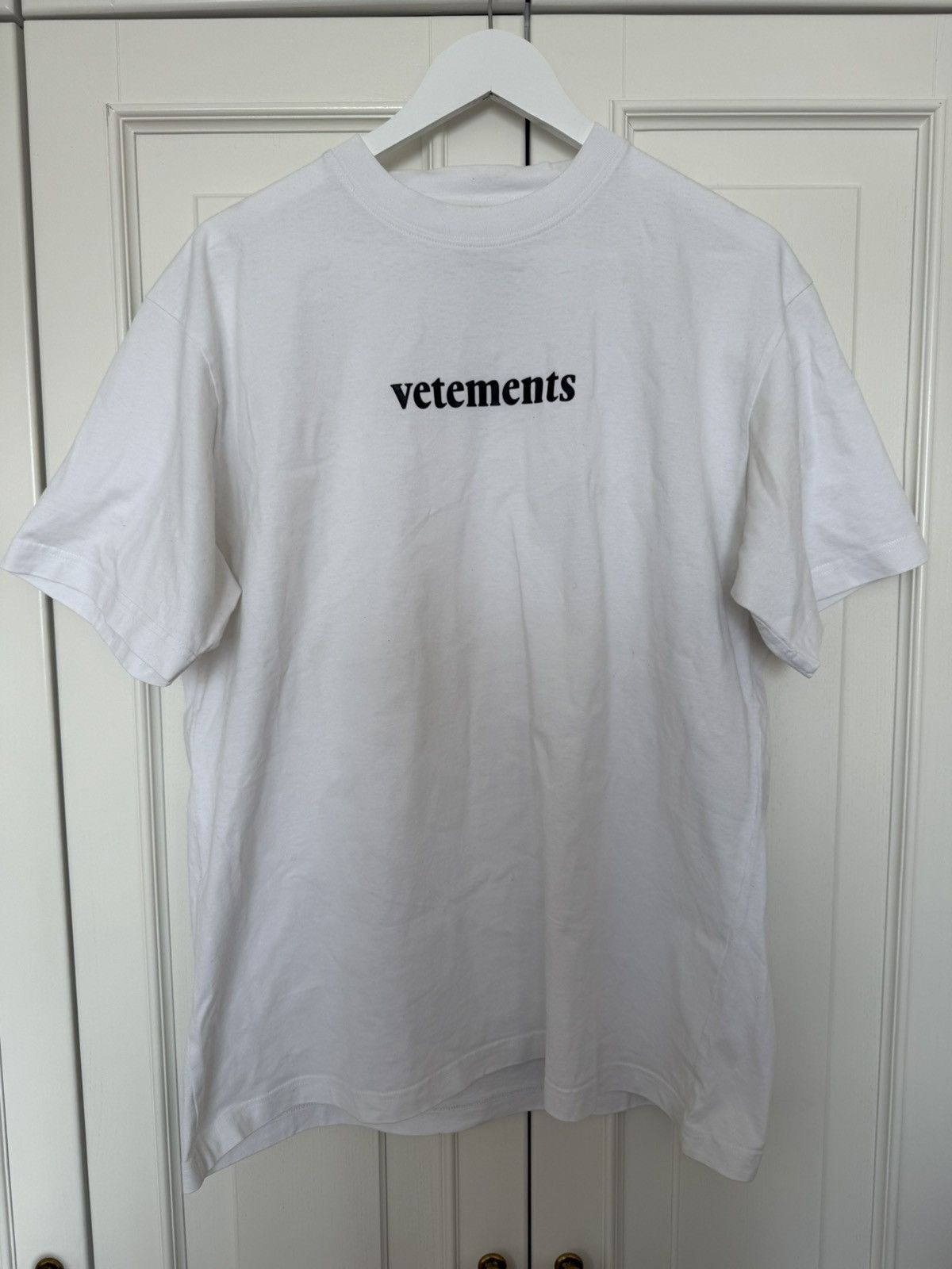 Vetements Vetements priority mail t shirt white Size US M / EU 48-50 / 2 - 1 Thumbnail