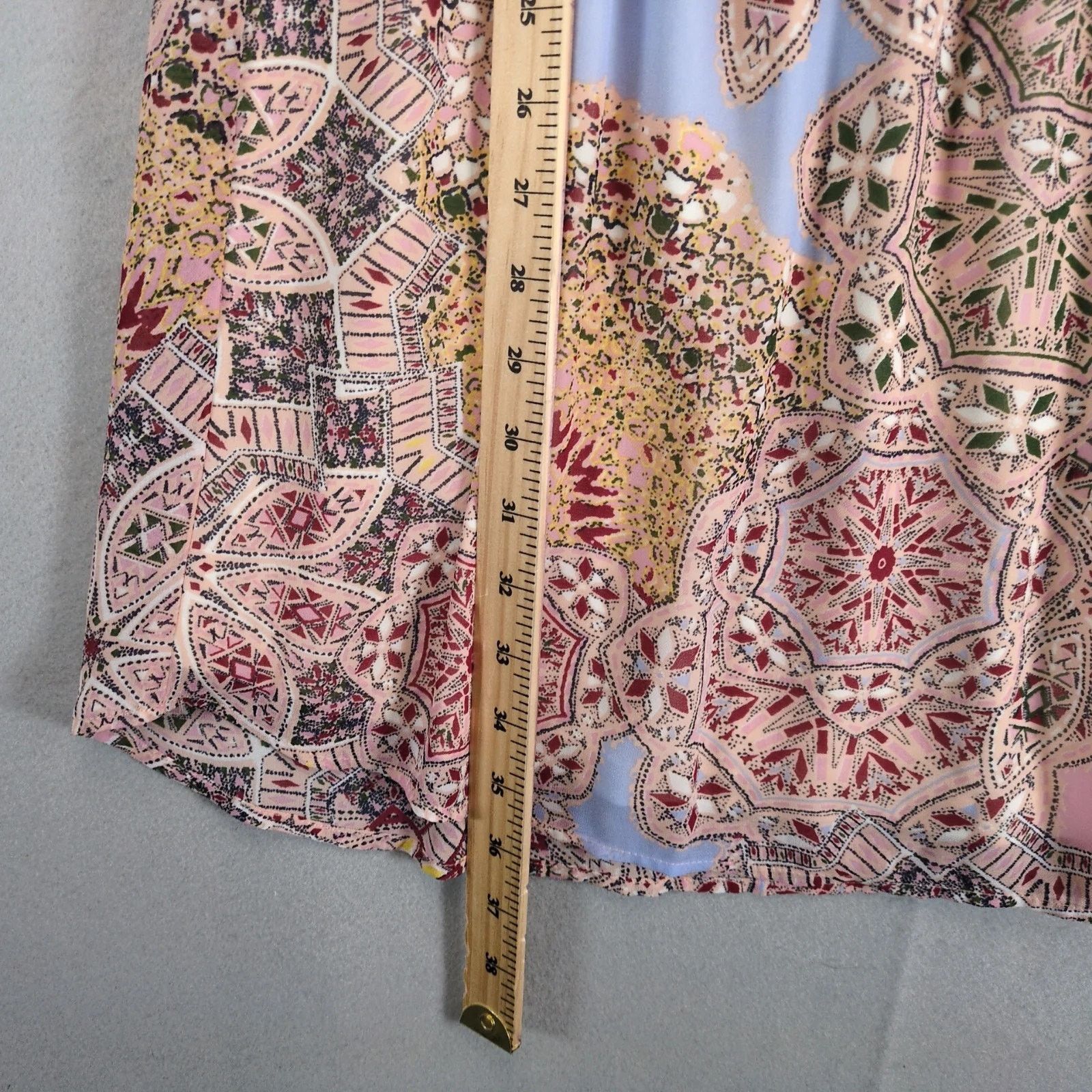 Other Signature Studio Crochet Tassel Pink Floral Boho Dress Sz M Size M / US 6-8 / IT 42-44 - 7 Thumbnail