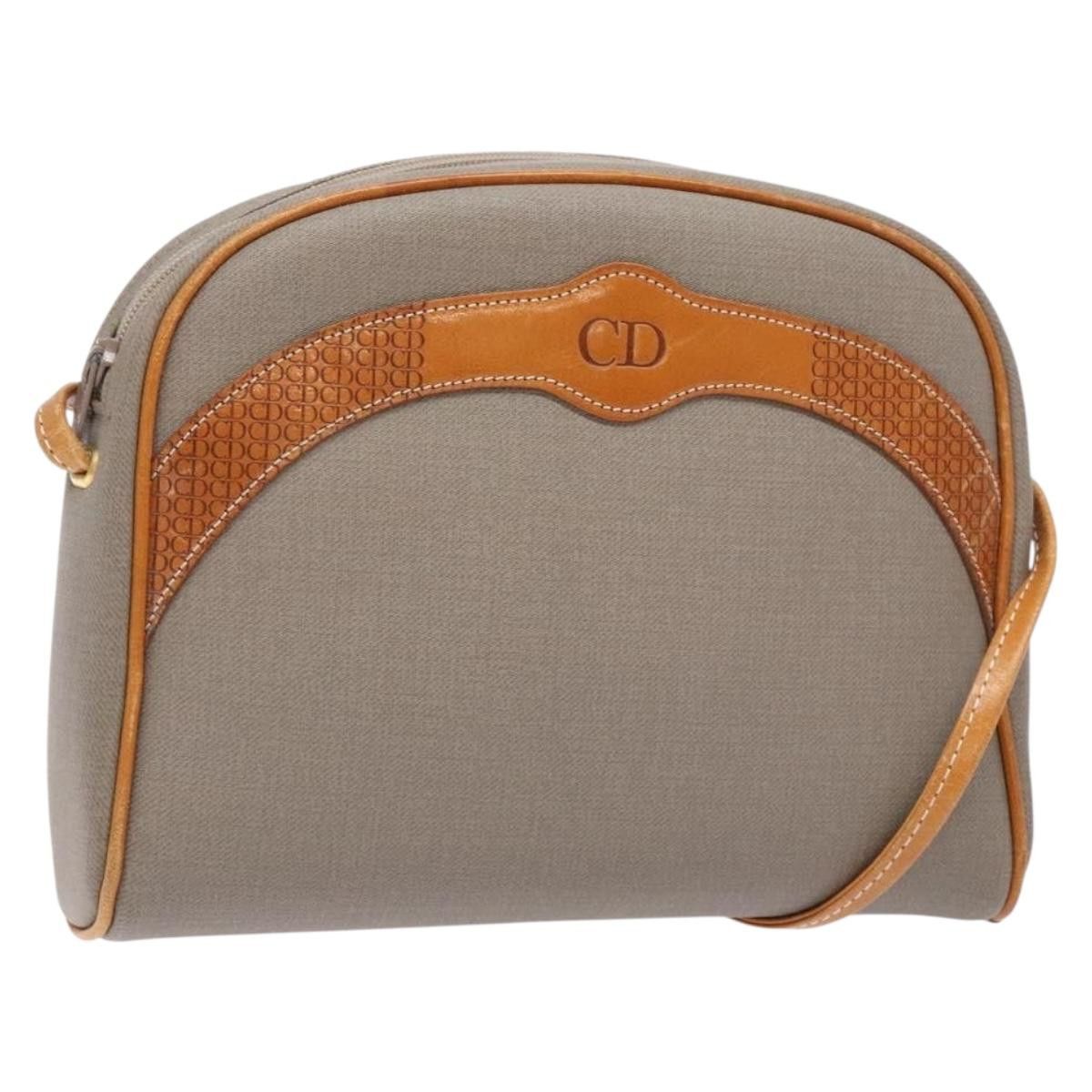 Dior DIOR Shoulder Bag Leather Gray Size ONE SIZE - 1 Thumbnail