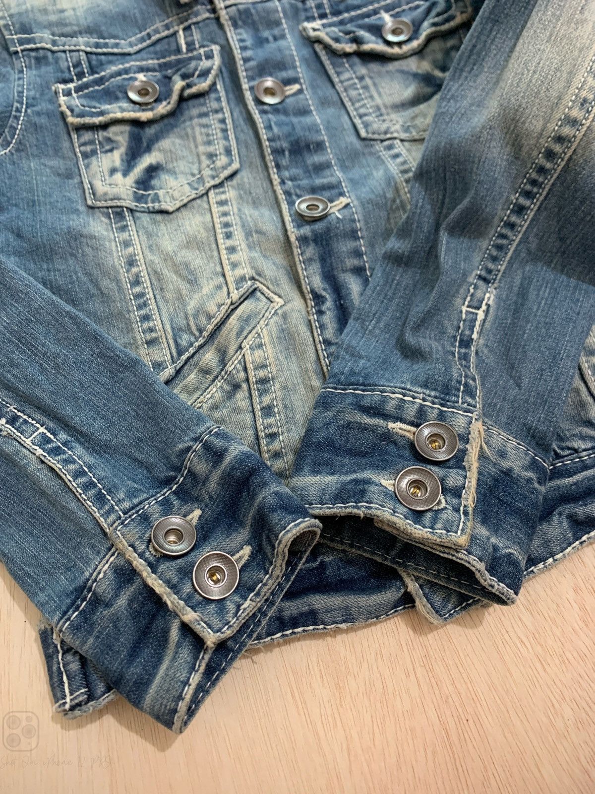 Hysteric Glamour × Japanese Brand Cecil McBee Denim Jacket Size US S / EU 44-46 / 1 - 4 Thumbnail