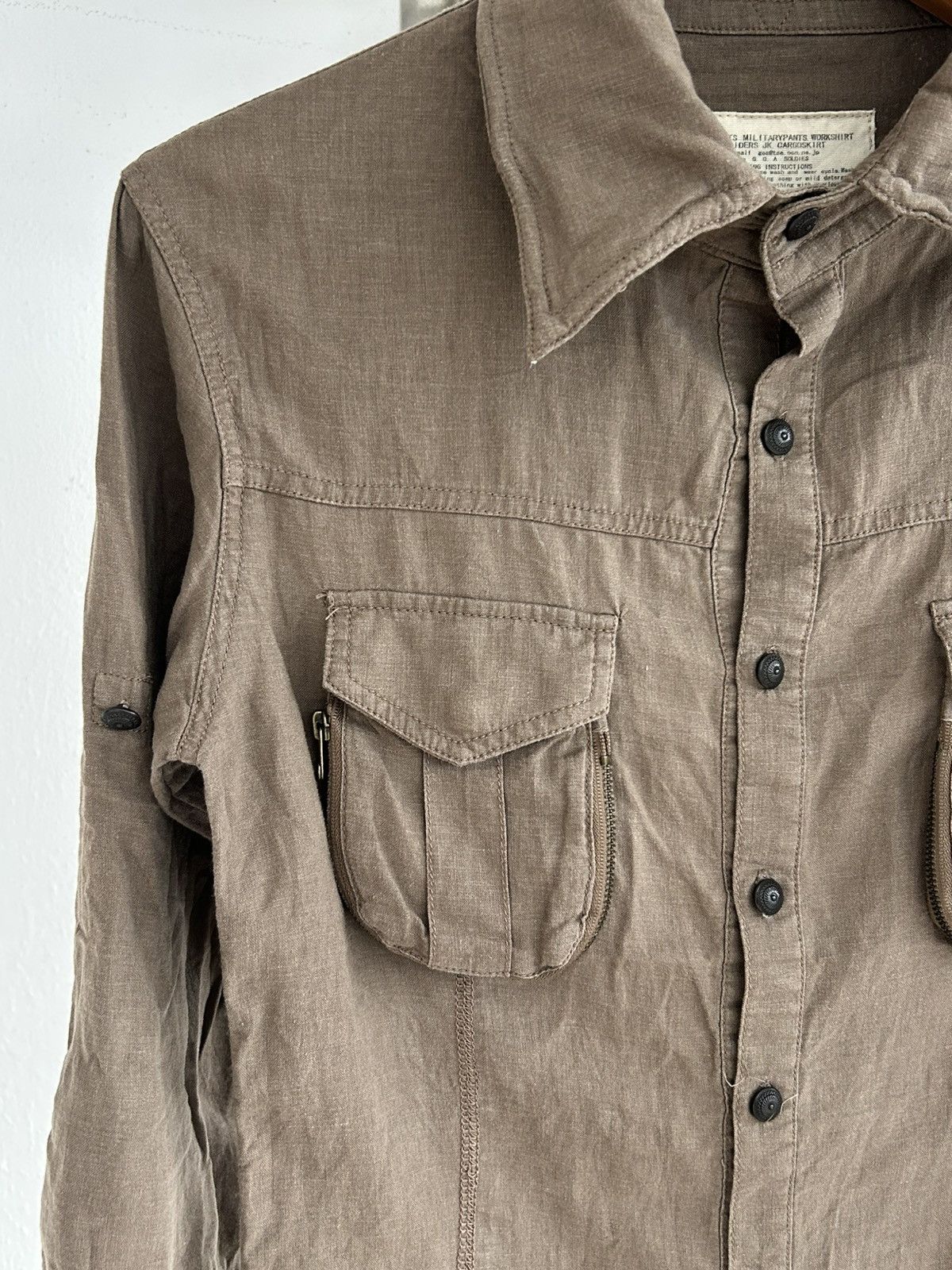 GOA GOA Japan Vintage Button Up Brown Shirt Size M / US 6-8 / IT 42-44 - 5 Thumbnail