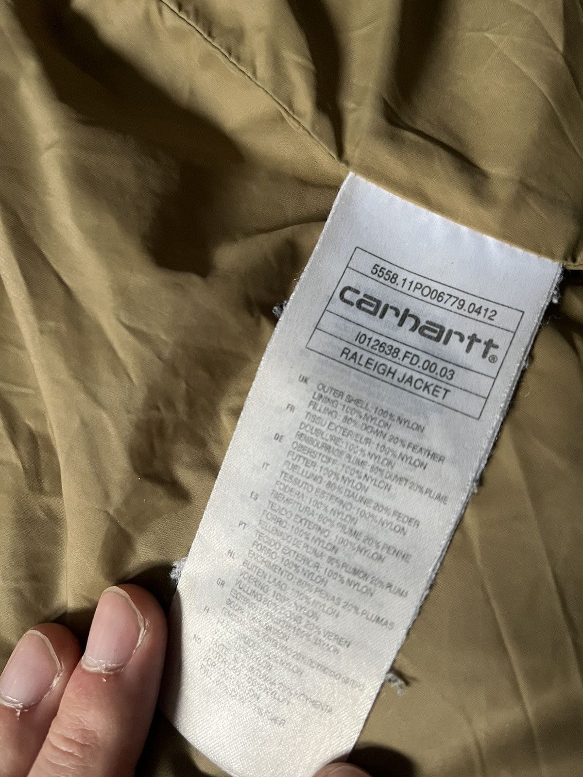 Carhartt Carhartt Raleigh Puffer vintage blue jacket feather rare Size US XL / EU 56 / 4 - 25 Thumbnail