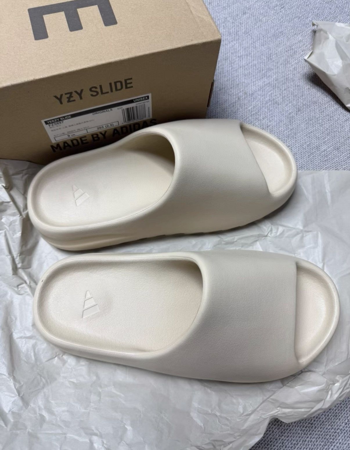 Adidas Adidas Yeezy Slide Bone FZ5897 K37 Size US 9.5 / EU 42-43 - 6 Thumbnail