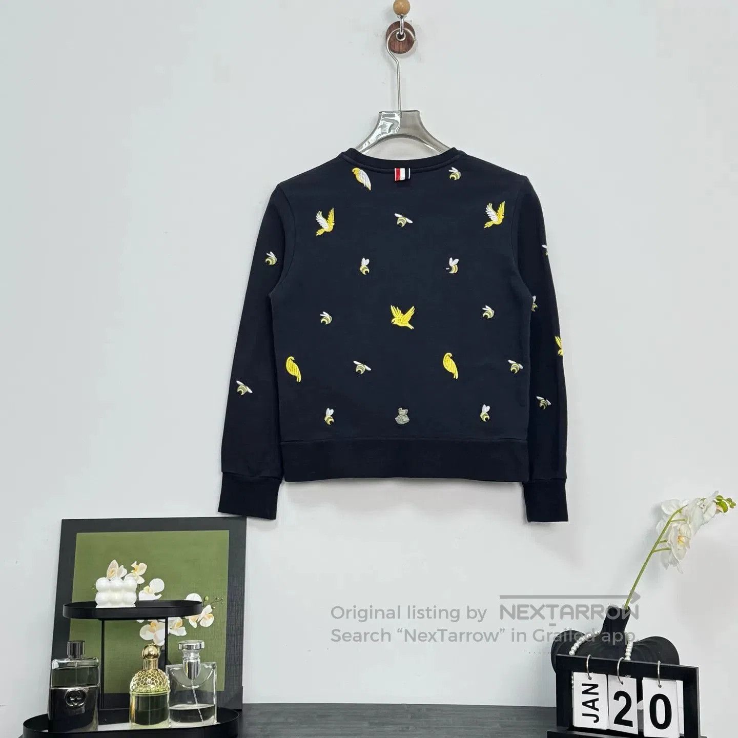 Thom Browne Thom Browne Hummingbird Print Sweatshirt. Size US XXS / EU 40 - 2 Thumbnail