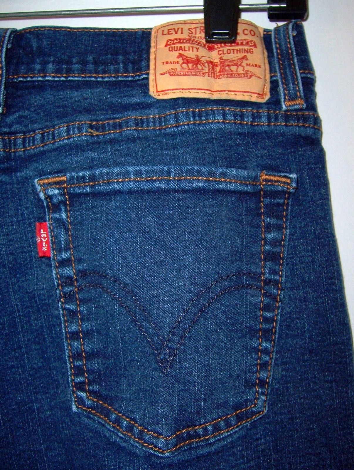 Levi's Levi's Women's 512 Perfectly Slimming Jeans -10-Straight Leg Size 32" / US 10 / IT 46 - 3 Thumbnail