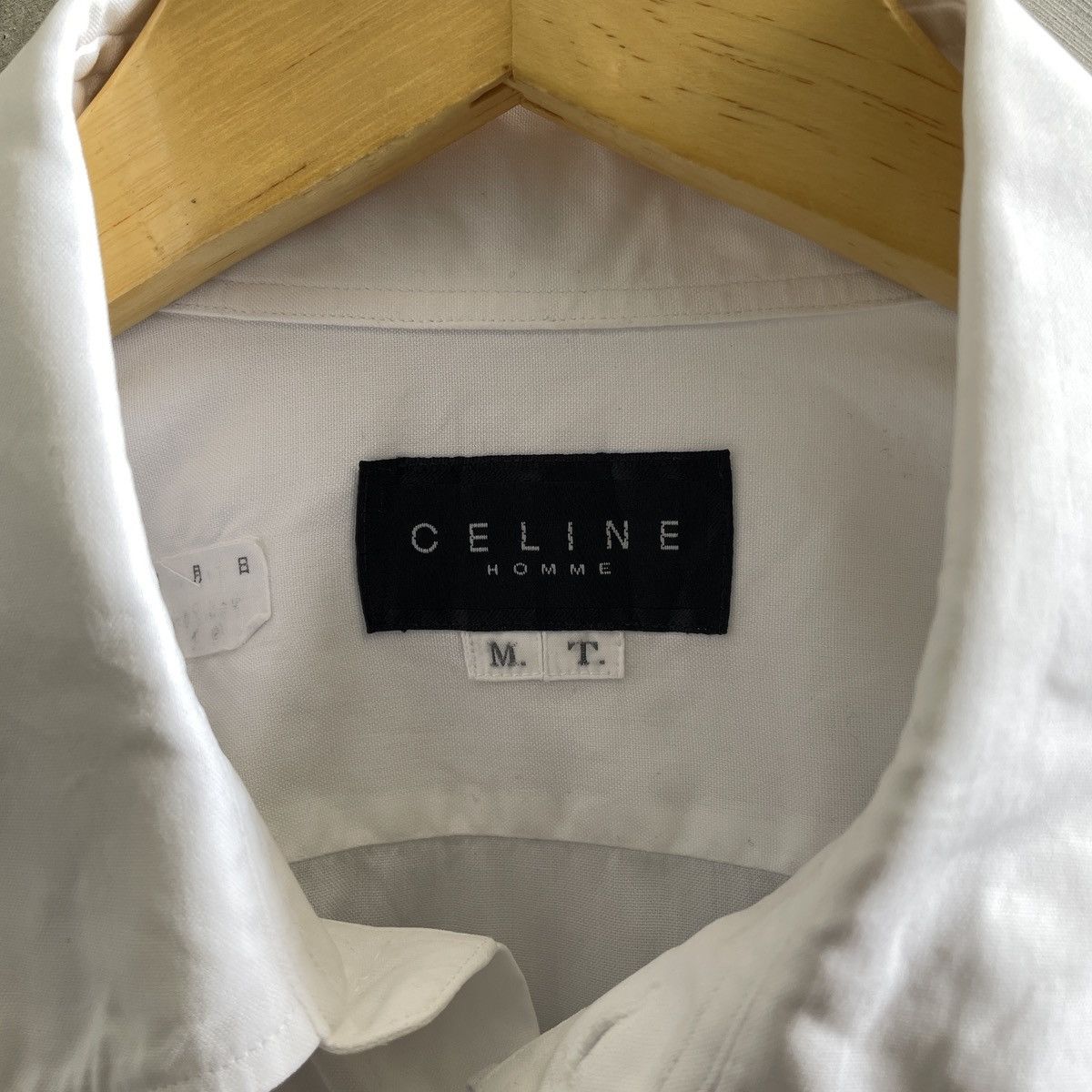 Celine × Designer Celine Homme long sleeve shirt Size US L / EU 52-54 / 3 - 5 Thumbnail