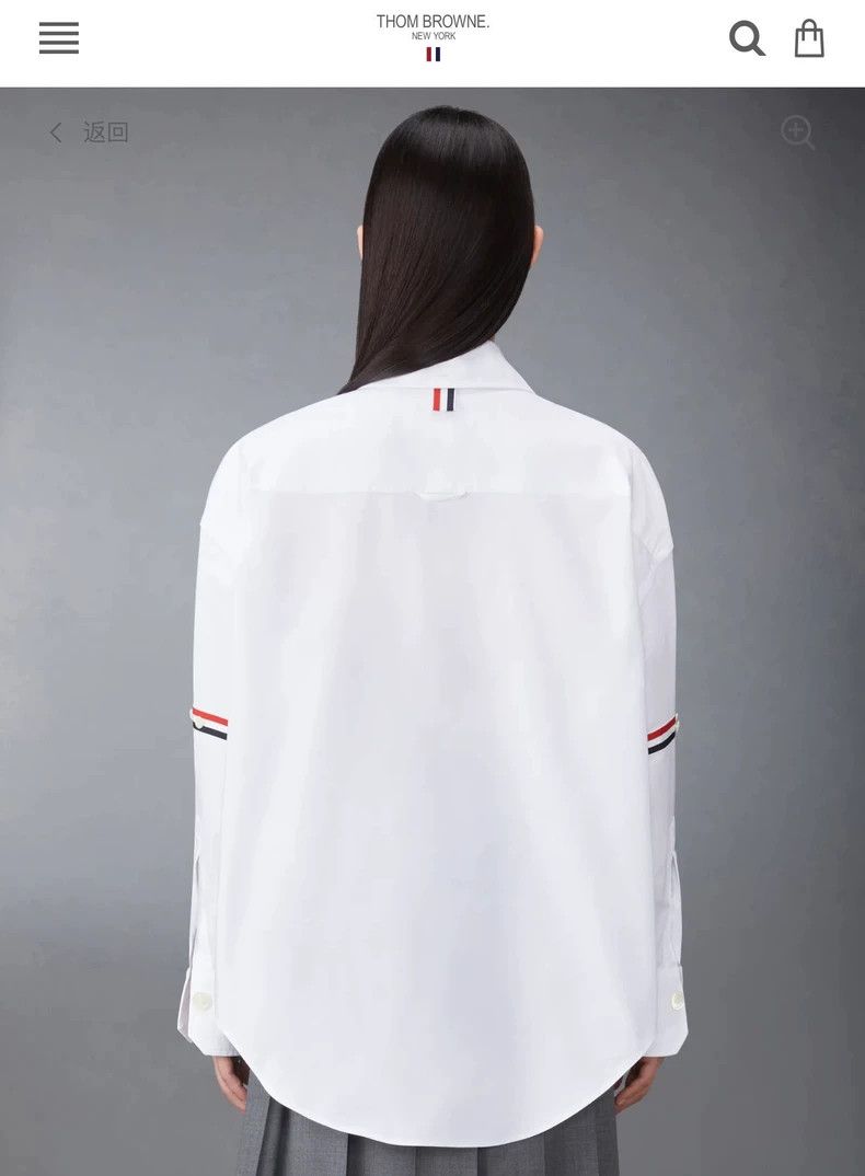 Thom Browne Thom Browne Classic double-sleeved shirt 2503-Nextarrow Size XS / US 0-2 / IT 36-38 - 7 Thumbnail