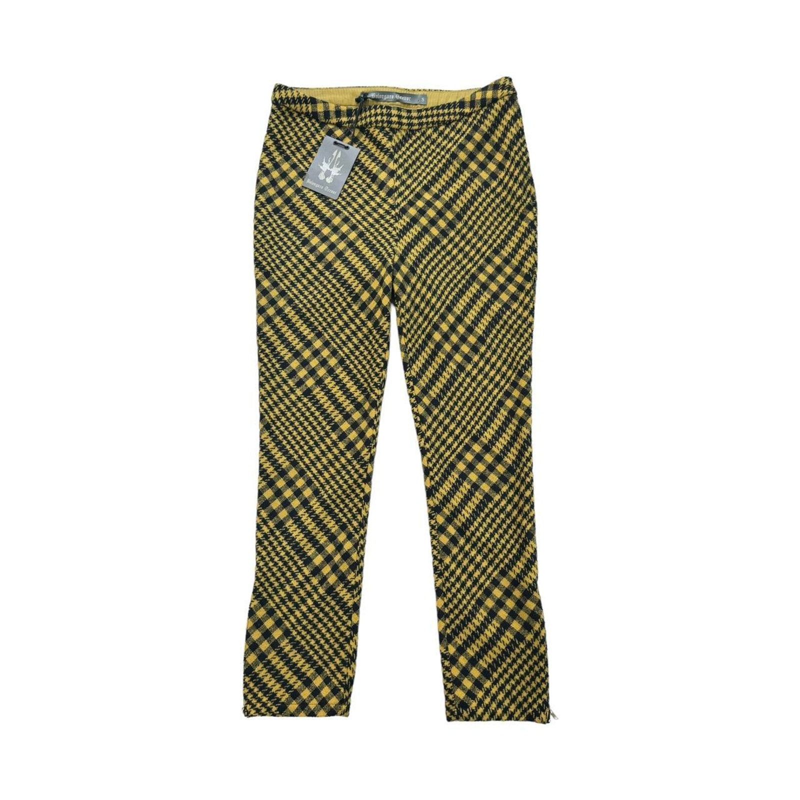 Bolongaro Trevor Bolongaro Trevor Houndstooth Slim Trousers Size Small (UK 8) Size 27" / US 4 / IT 40 - 1 Thumbnail