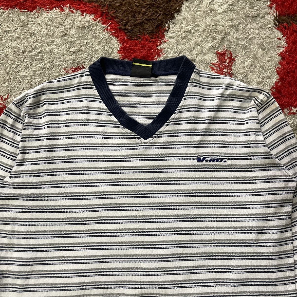 Vans × Vintage 🔥Vintage 90s Vans Skateboard Longsleeves Sweat Tee Size US L / EU 52-54 / 3 - 3 Thumbnail