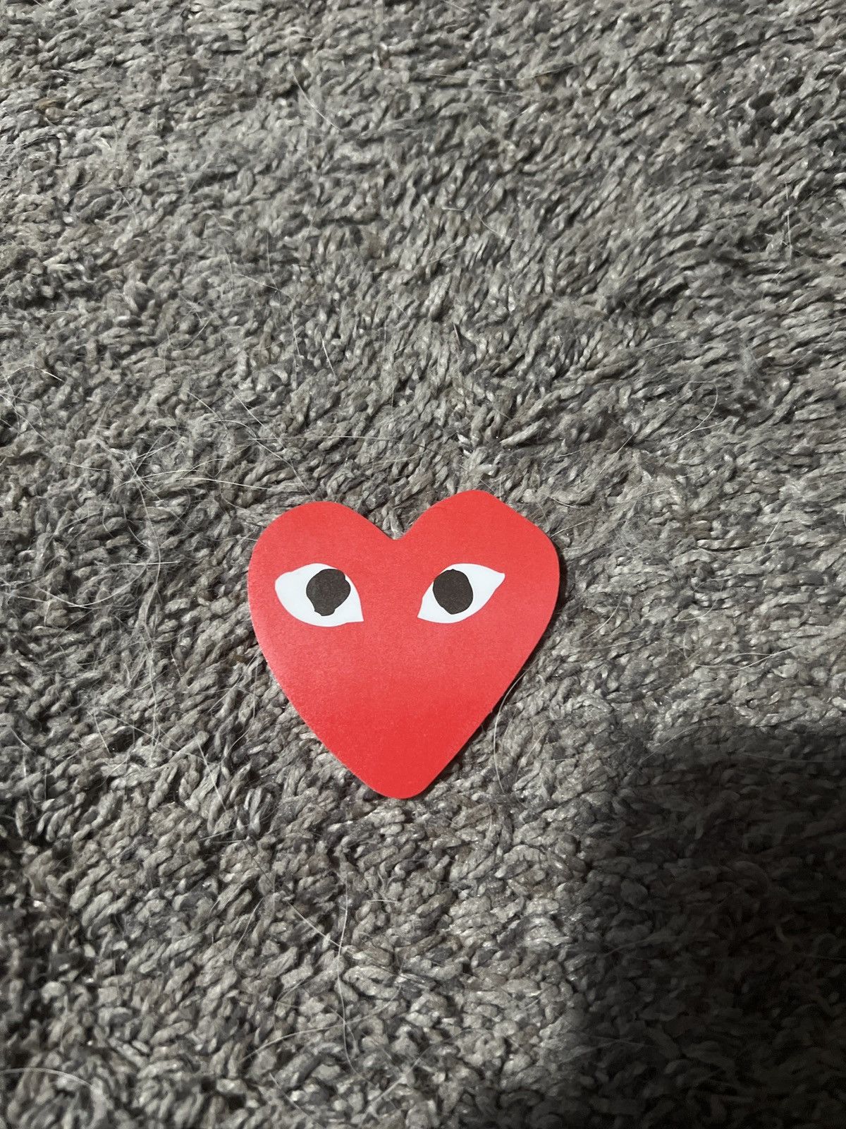 Comme des Garcons Comme Des Garçons PLAY Heart Sticker Size ONE SIZE - 1 Thumbnail
