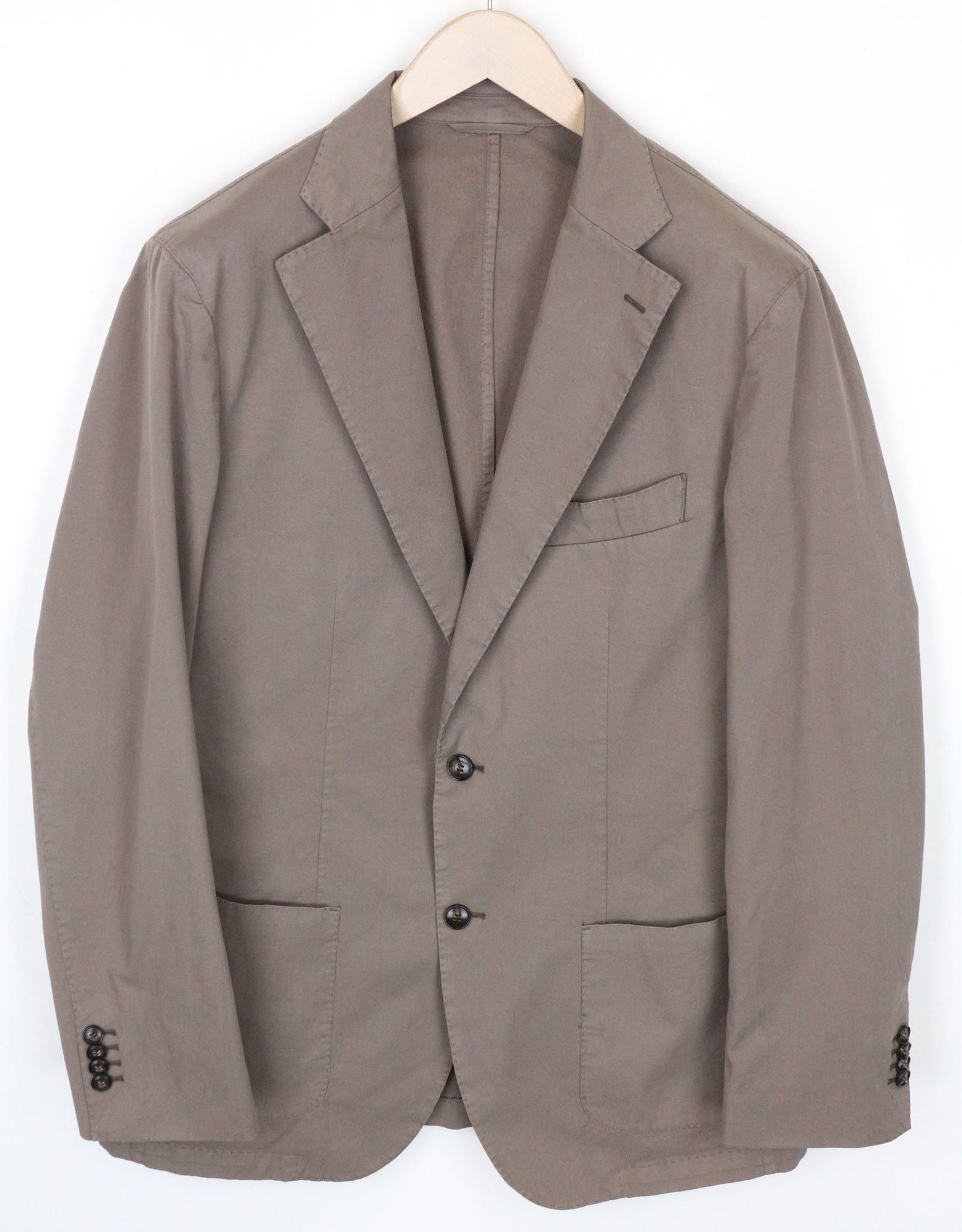 image of Suitsupply Havana Uk44R Washed Brown Stretch Unlined Blazer 71631, Men's