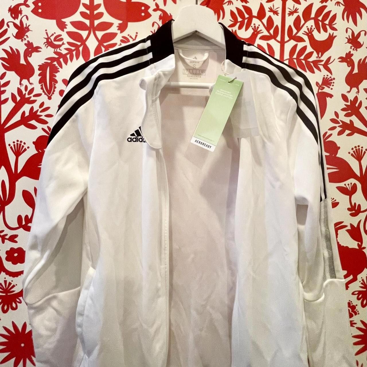 Adidas Adidas Women's White Sweatshirt Size S / US 4 / IT 40 - 1 Thumbnail