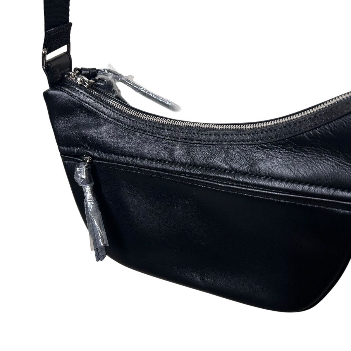 Yohji Yamamoto 696 Yohji Yamamoto Y'SACCS bag unisex shoulder black Size ONE SIZE - 8 Thumbnail