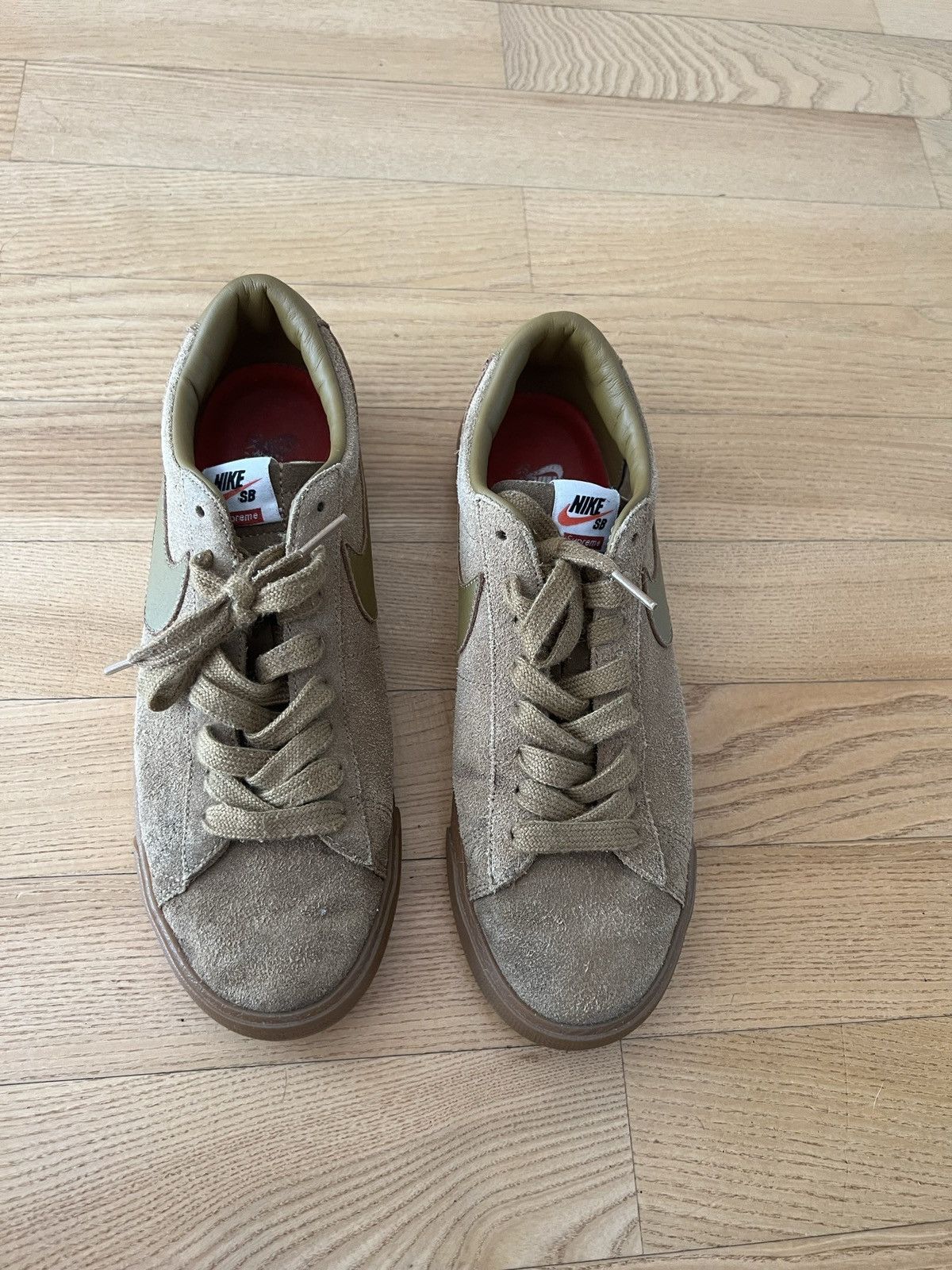 Nike × Supreme Nike x Supreme SB Blazer Low Size US 8 / EU 41 - 4 Thumbnail