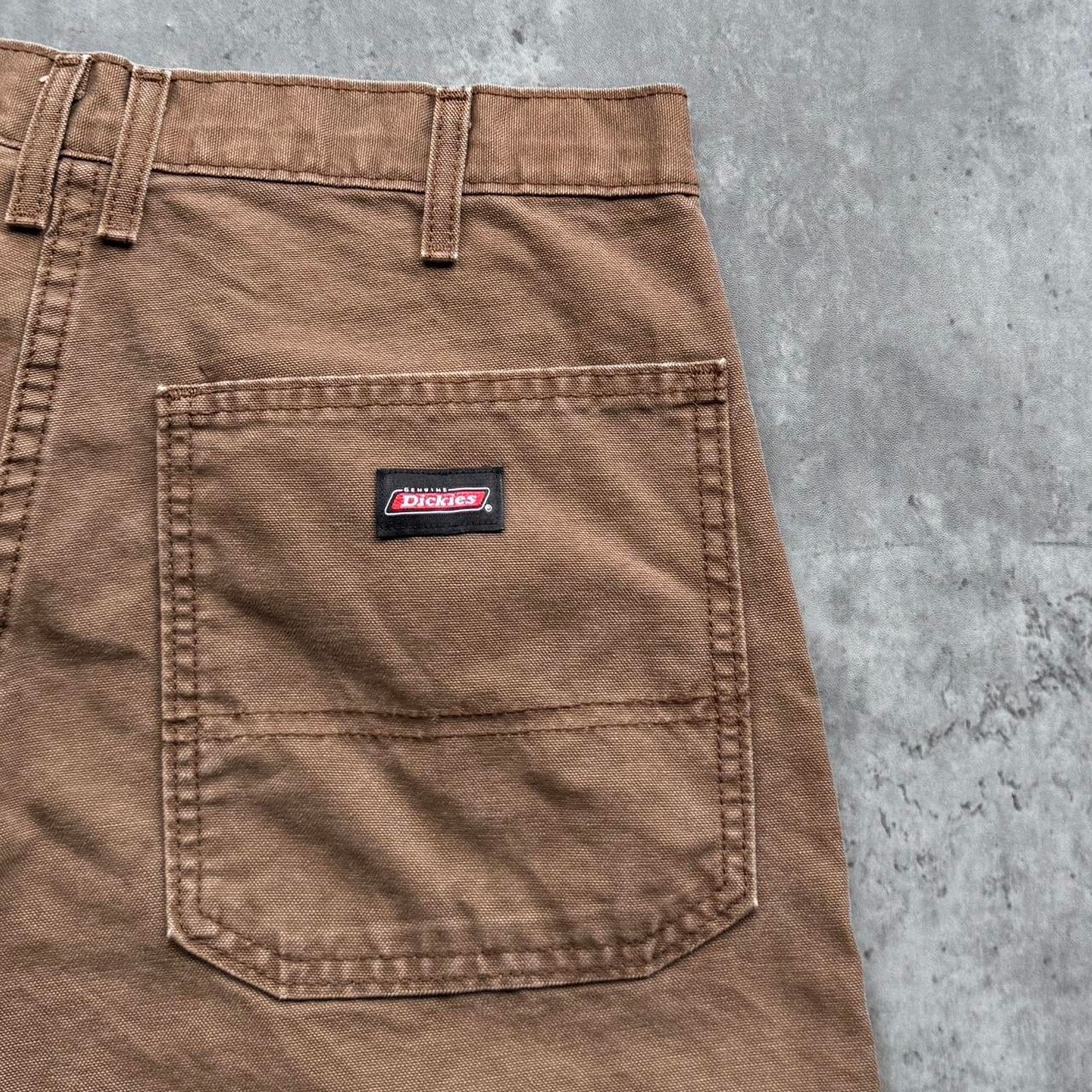 Carhartt × Carhartt Wip × Dickies Crazy Y2K Carhartt Style Baggy Carpenter Skater Grunge Pants Size US 32 / EU 48 - 3 Thumbnail