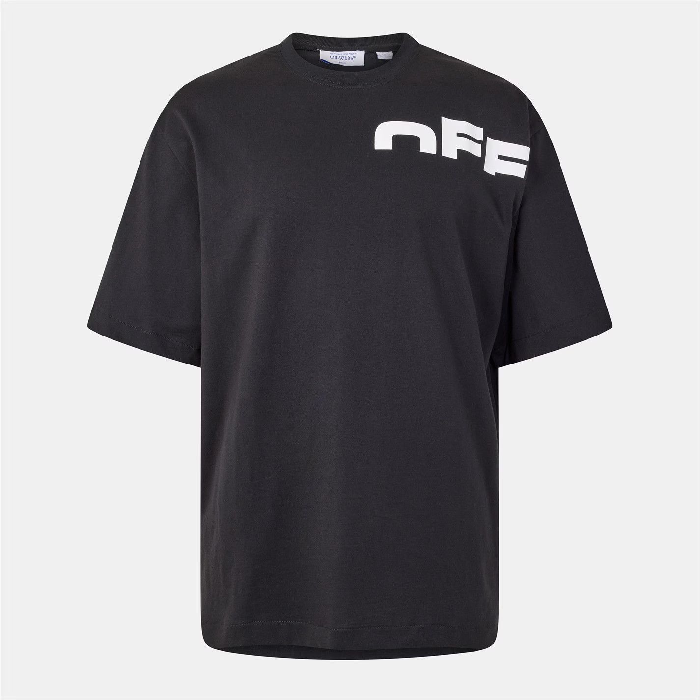 Off-White o1g2r1mq0226 Shred Skate T-Shirt In Black Size US XS / EU 42 / 0 - 1 Thumbnail