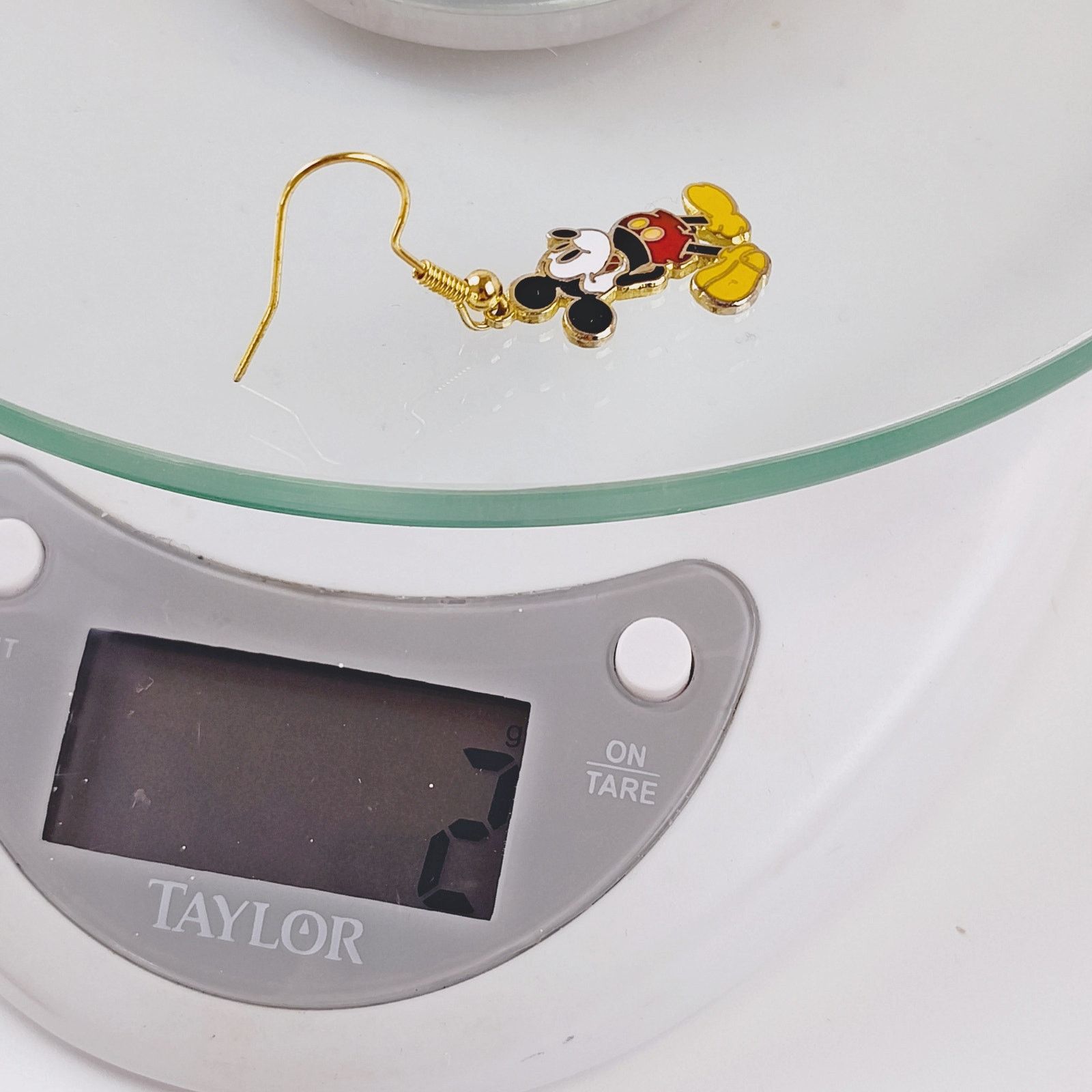 Disney Disney Mickey Mouse Dangle Enamel Earrings Red Shorts Size ONE SIZE - 8 Thumbnail