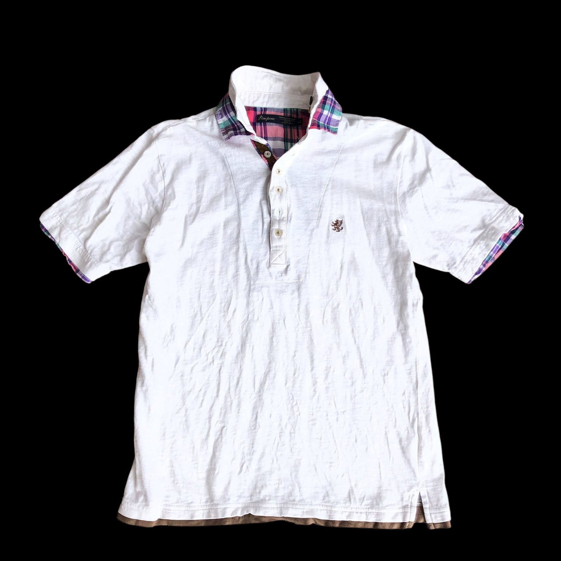 If Six Was Nine 2000s Double Layer Collar Pinc Ponc Polos not lgb Size US M / EU 48-50 / 2 - 1 Thumbnail