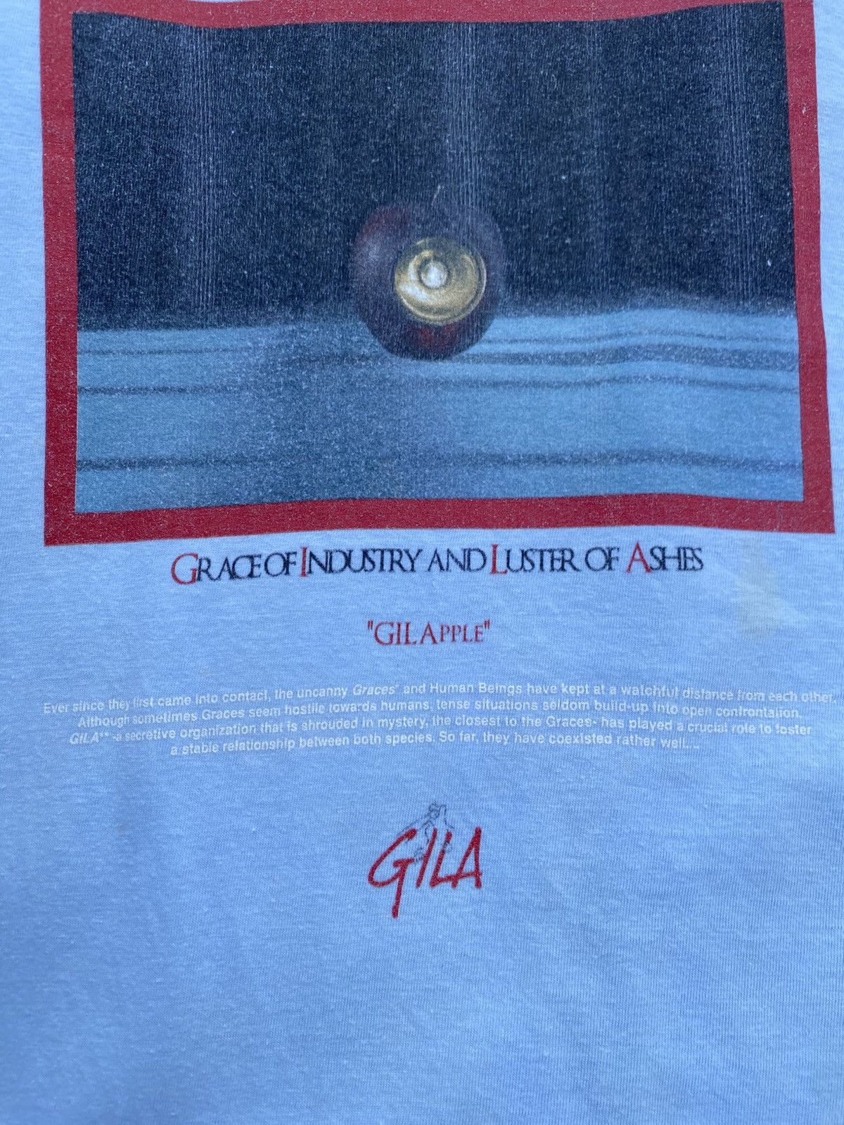 Undercover Rare UNDERCOVER for rebels Save Grace "GIL APPLE" GILA Tee Size US M / EU 48-50 / 2 - 10 Thumbnail