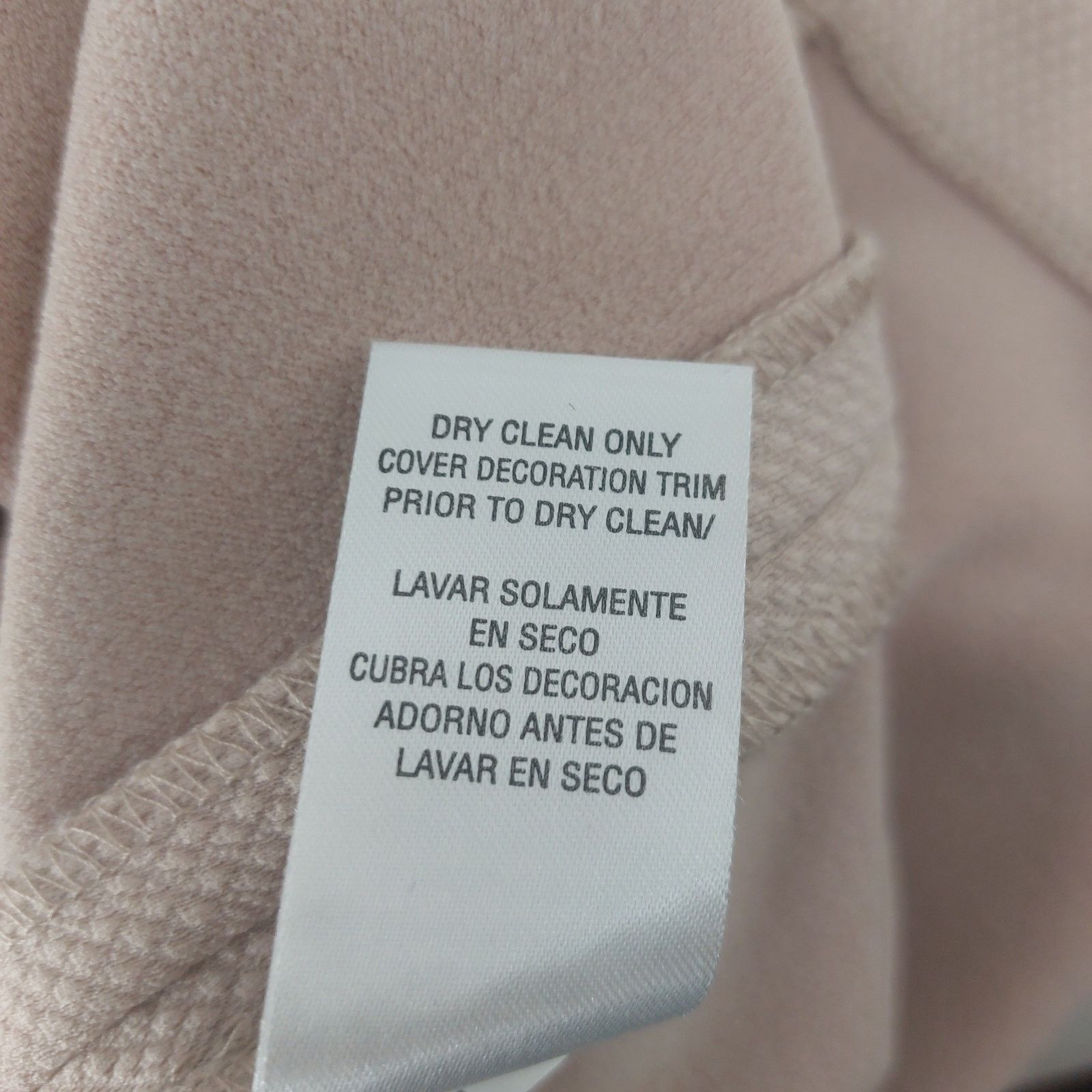 Other Sandra Darren 22W Plus Size Career Dress Beige Coral White Size 3XL / US 20-22 - 5 Thumbnail