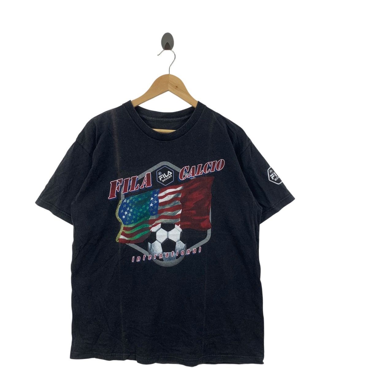 Fila Vintage FILA SOCCER Calcio International Tee Shirt Top Size US M / EU 48-50 / 2 - 4 Thumbnail