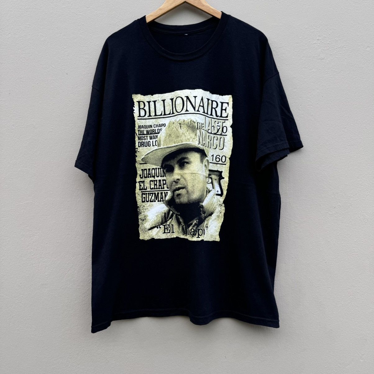 Vintage el chapo t shirt Size US XXL / EU 58 / 5 - 1 Thumbnail
