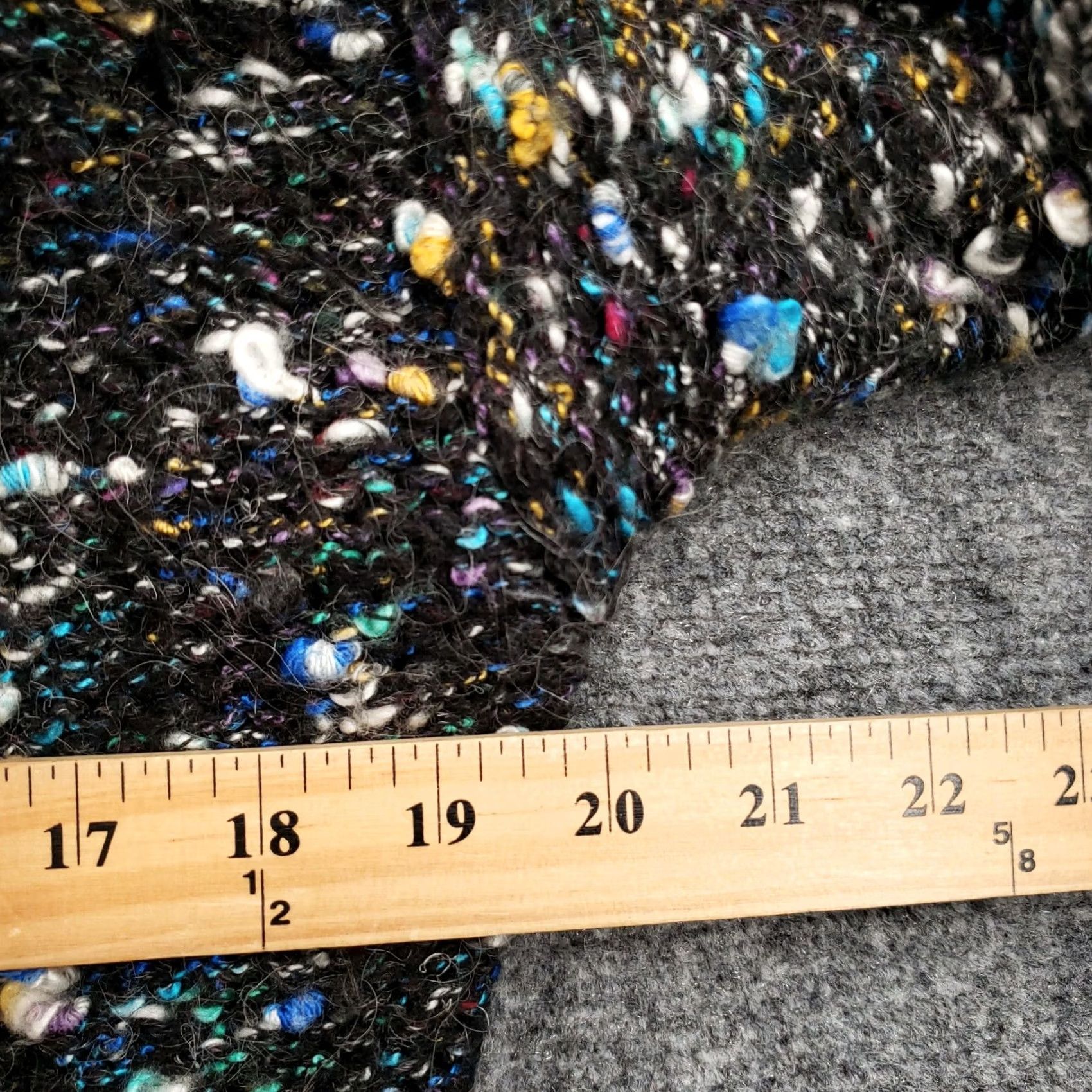 Vintage Rinzi Sweater Womens L Large Gray Long Sleeve Mock Neck Wool Confetti Pullover Size L / US 10 / IT 46 - 6 Thumbnail