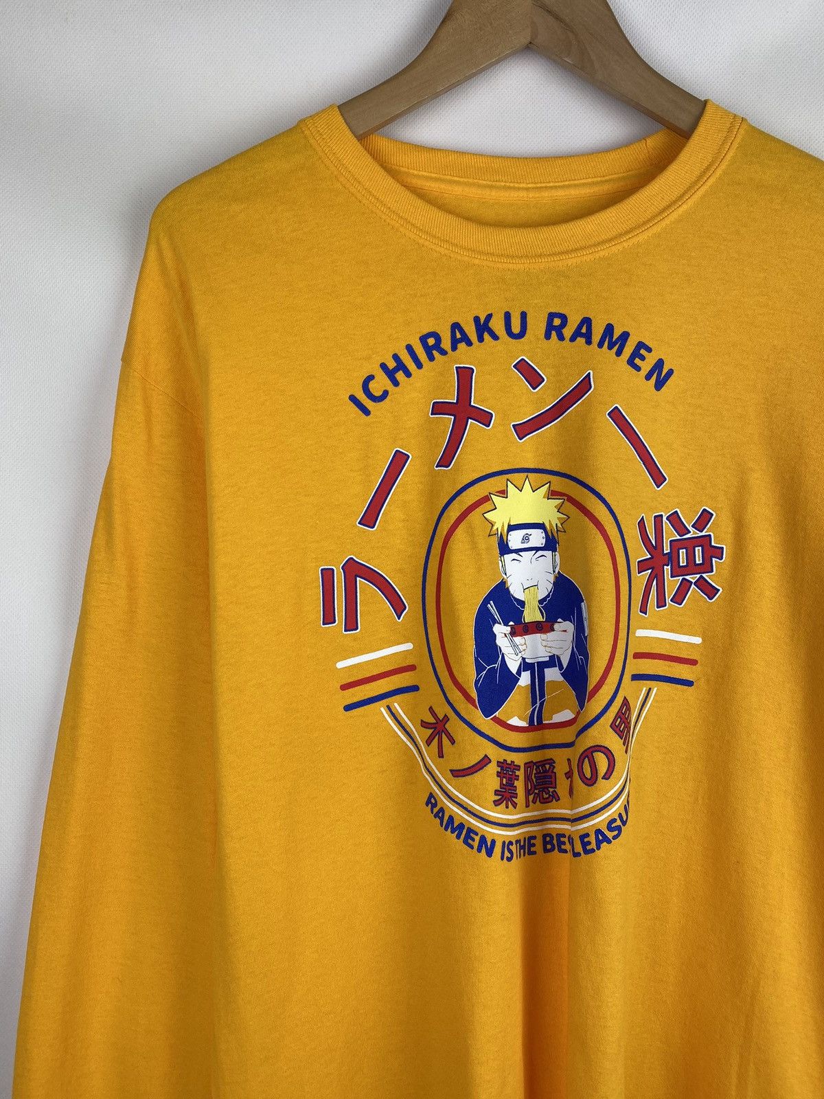 Anime Naruto Shippuden anime men’s long sleeve t shirt size L Size US L / EU 52-54 / 3 - 4 Thumbnail