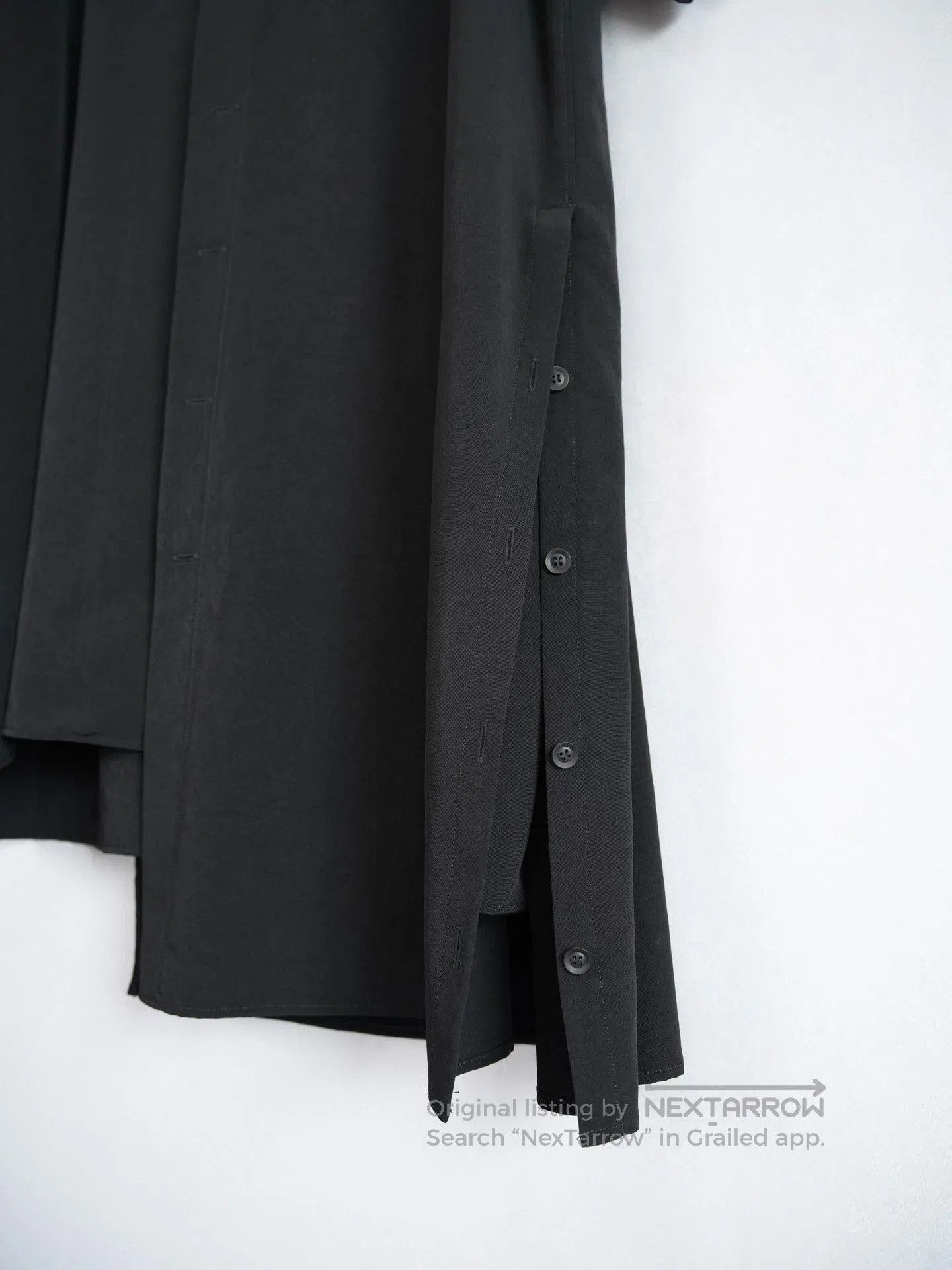 Yohji Yamamoto Yohji Yamamoto 22SS Deconstructed Triacetate Shirt. Size US M / EU 48-50 / 2 - 5 Thumbnail