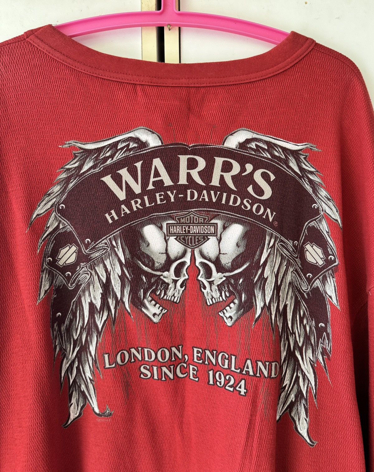Harley Davidson HARLEY DAVIDSON PRE-LUXE LONDON LS T SHIRT Size US XXL / EU 58 / 5 - 6 Thumbnail