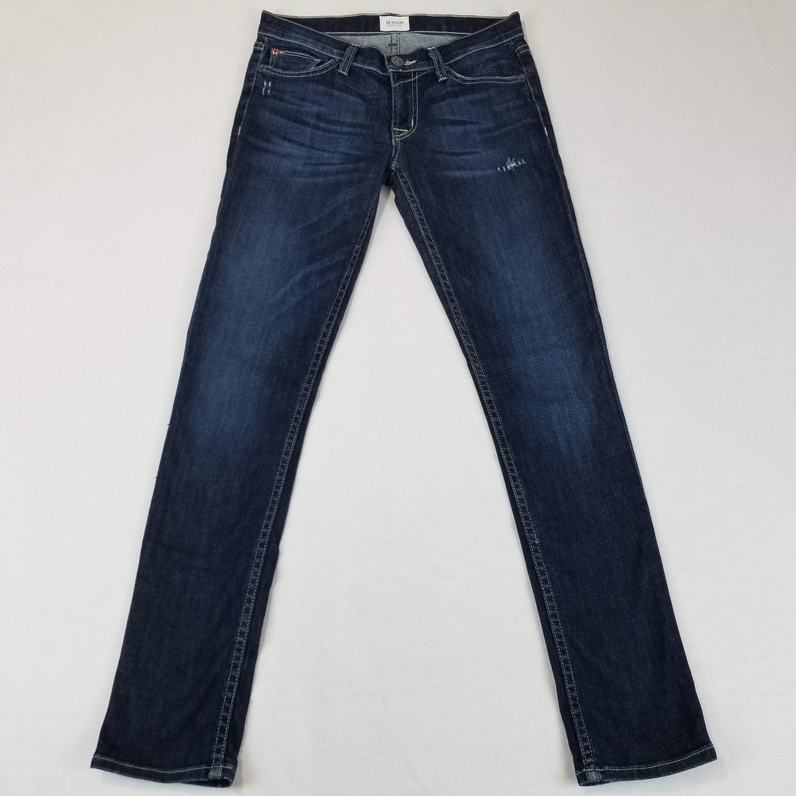 Hudson Hudson Crop Muse Skinny Jeans Size 26 w/ 5" Cuff Low Rise Size 26" / US 2 / IT 38 - 13 Thumbnail