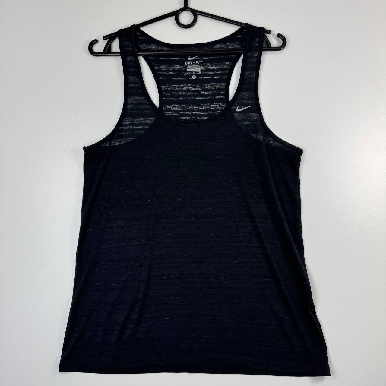 Nike Nike Dri-Fit Running Gym Tank Black 589030-010 Womens Size M Size M / US 6-8 / IT 42-44 - 1 Thumbnail