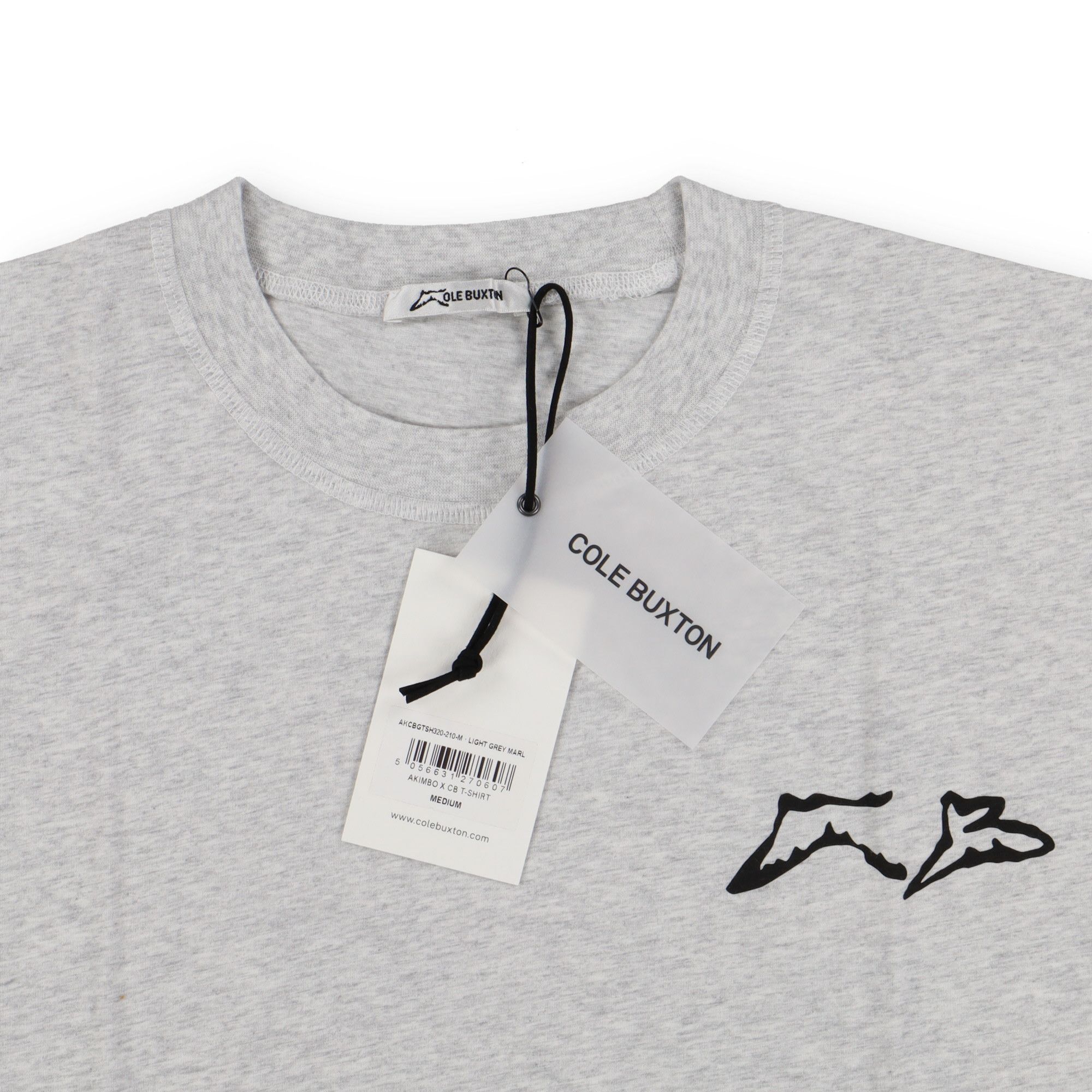 Cole Buxton x Akimbo Grey Logo Oversized T-shirt Size US M / EU 48-50 / 2 - 3 Thumbnail