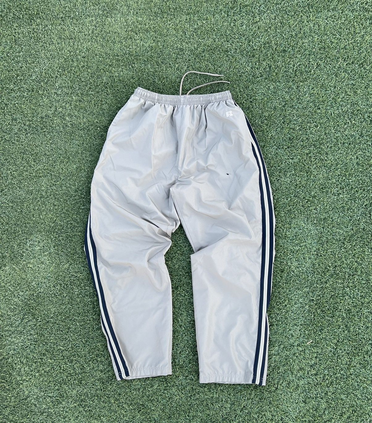 Russell Athletic 90s Vintage Russell Athletic Nylon Track Pants Baggy Fit Grailed