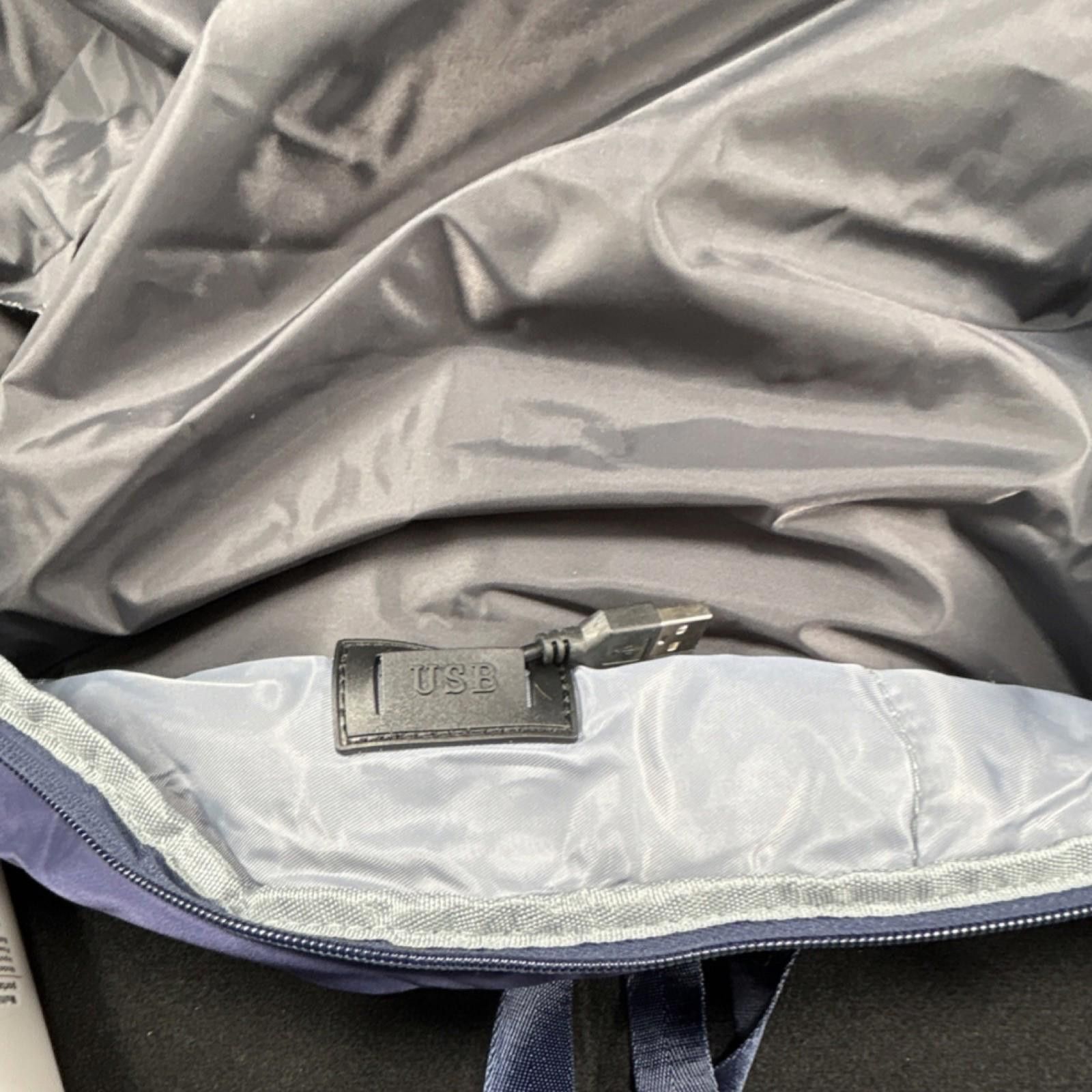The Unbranded Brand Blue Fabric Traveling backpack AR6692 Size ONE SIZE - 4 Thumbnail