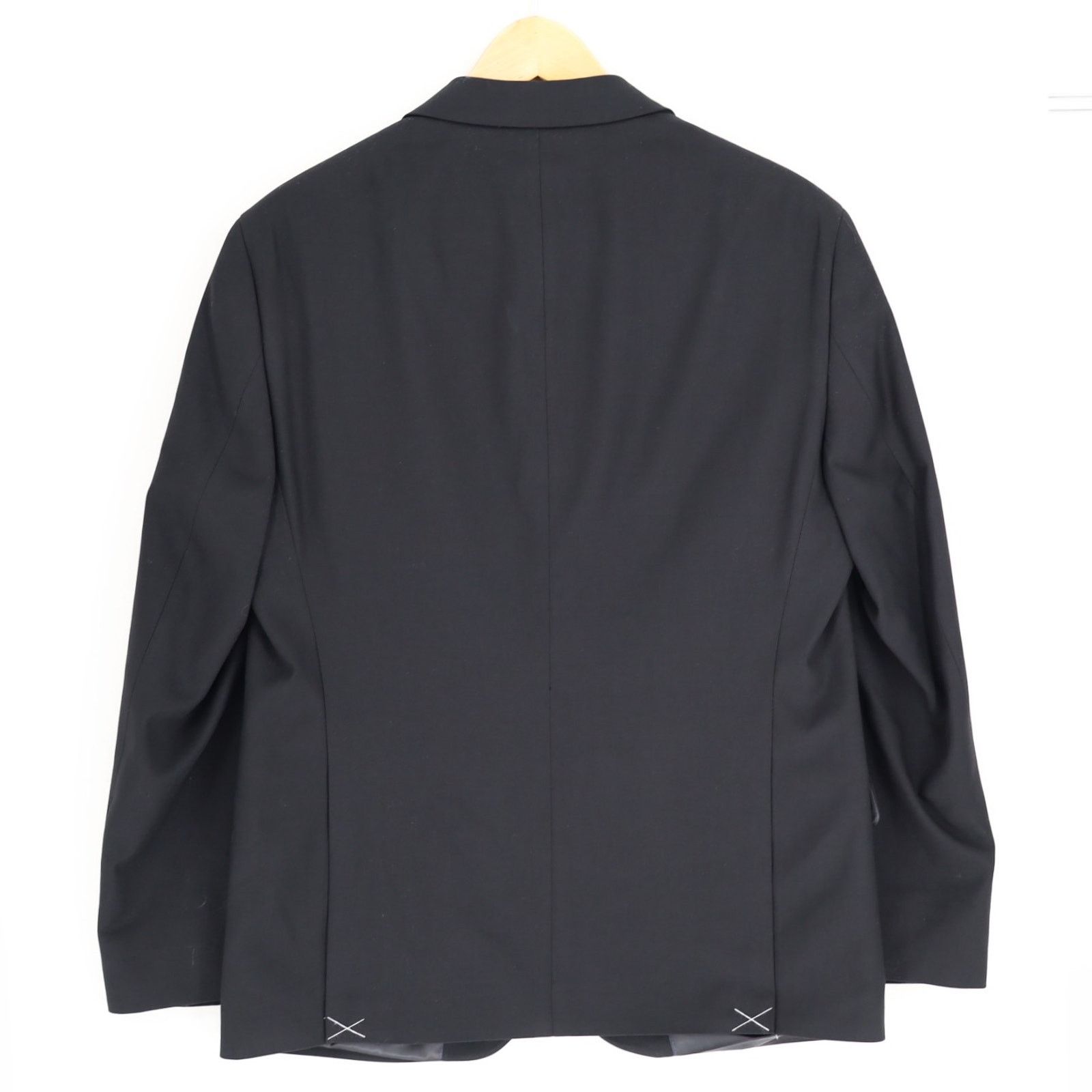 Kenneth Cole Kenneth Cole Reaction Men's Black Slim Fit Blazer Size 40S Size 40S - 6 Thumbnail