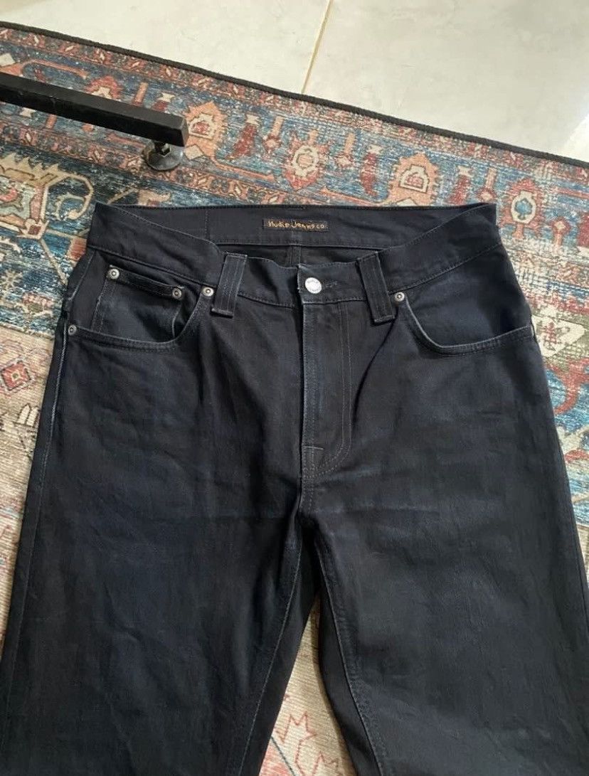 Nudie Jeans Nudie Jeans Thin Finn Black ring Size US 30 / EU 46 - 3 Thumbnail