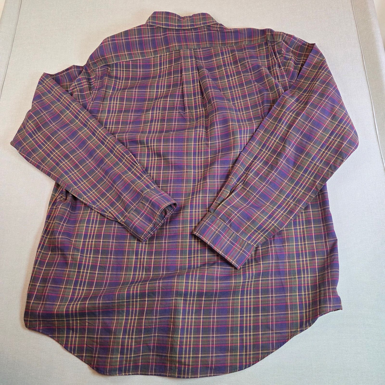 Polo Ralph Lauren Ralph Lauren Polo XL Cotton Plaid Button Down Shirt Size US XL / EU 56 / 4 - 2 Thumbnail