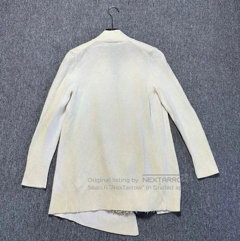 Dior Dior Embroidered Cashmere Cardigan in Cream . Size M / US 6-8 / IT 42-44 - 3 Thumbnail