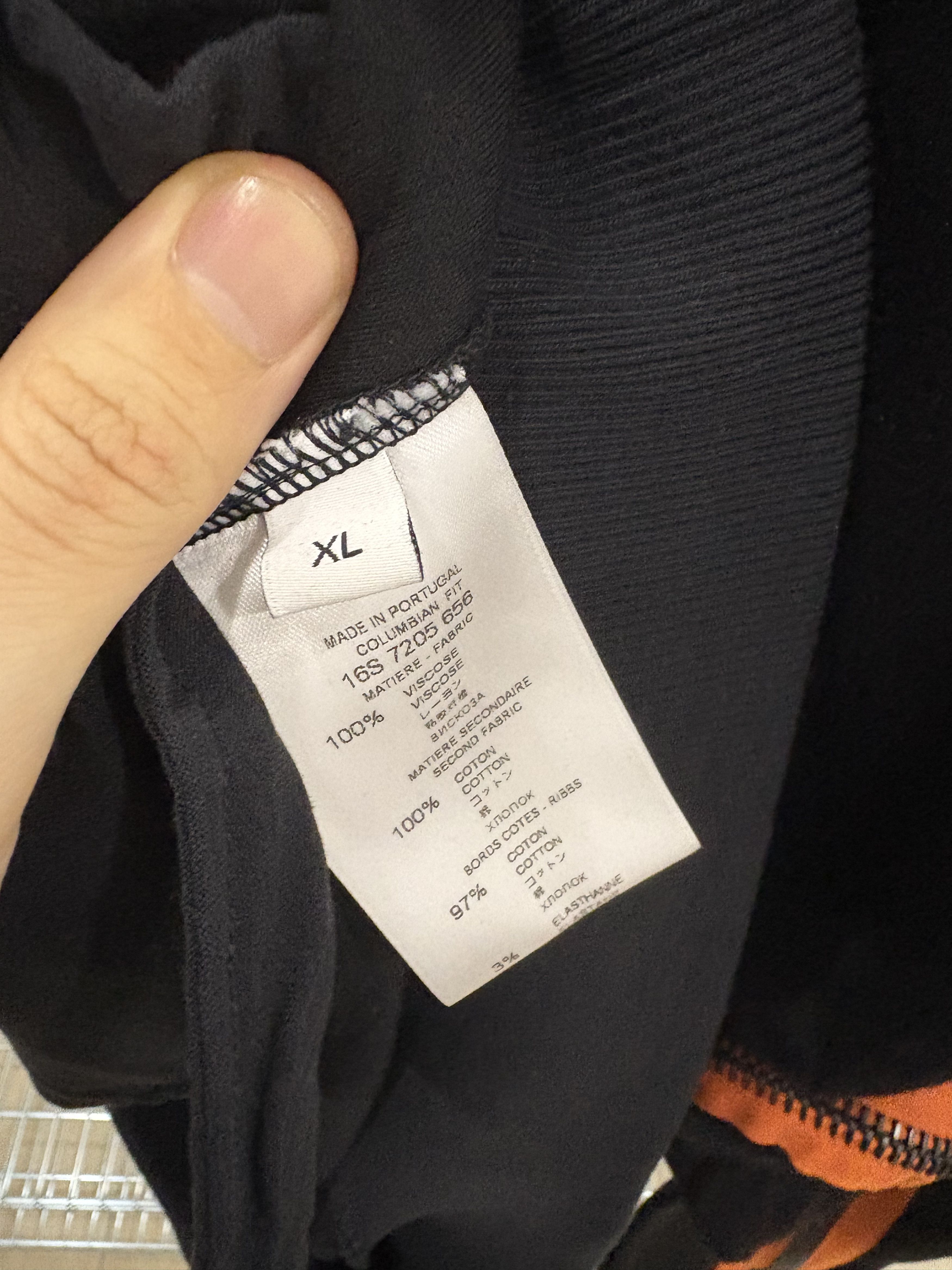 Givenchy Givenchy SS16 Orange Zip Sleeve Hoodie Size US XL / EU 56 / 4 - 8 Thumbnail