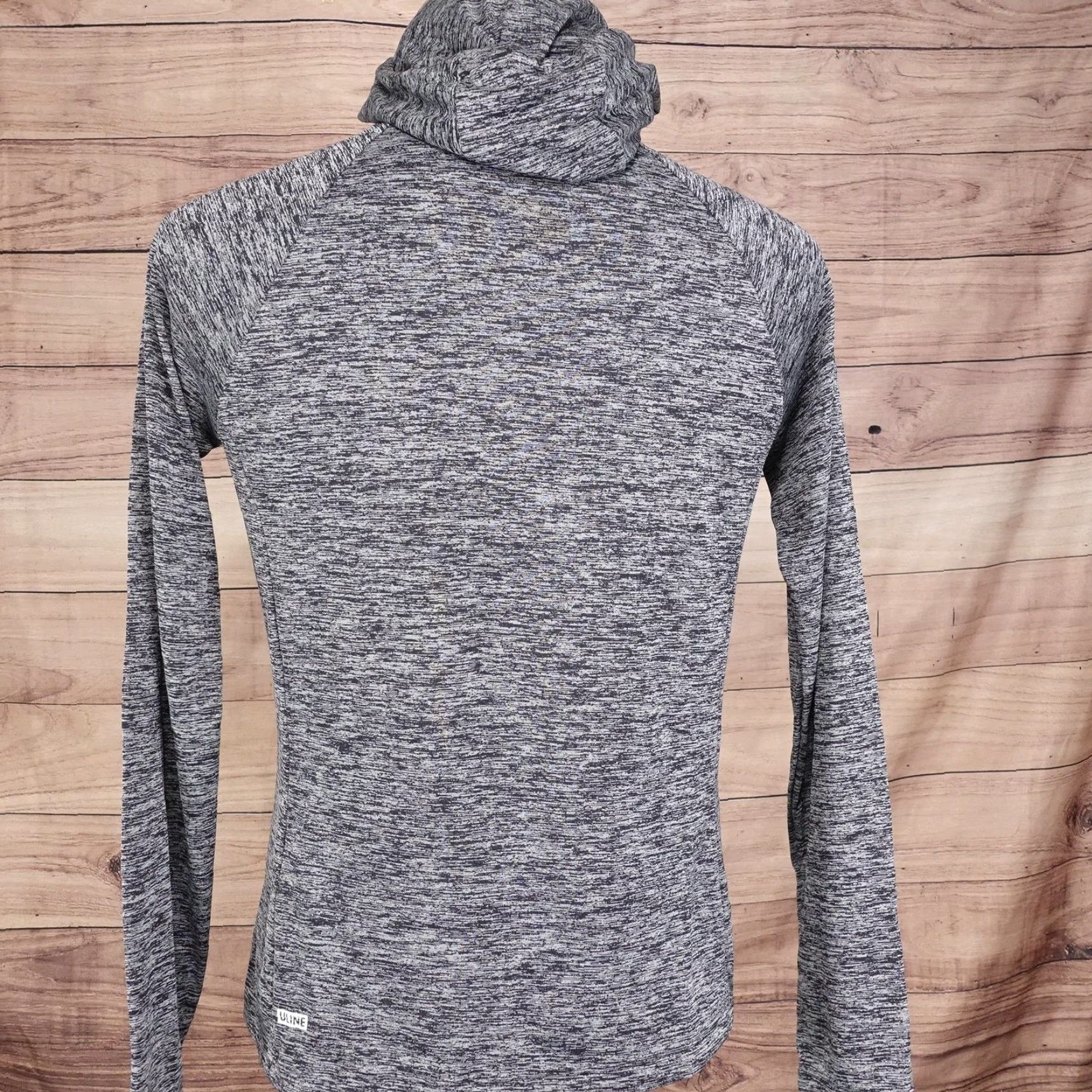 Under Armour Under Armour Hoodie Women M Gray HeatGear Performance Heather Pullover ULINE LightWeight Moisture Wicking Raglan Sleeve Size US M / EU 48-50 / 2 - 4 Thumbnail