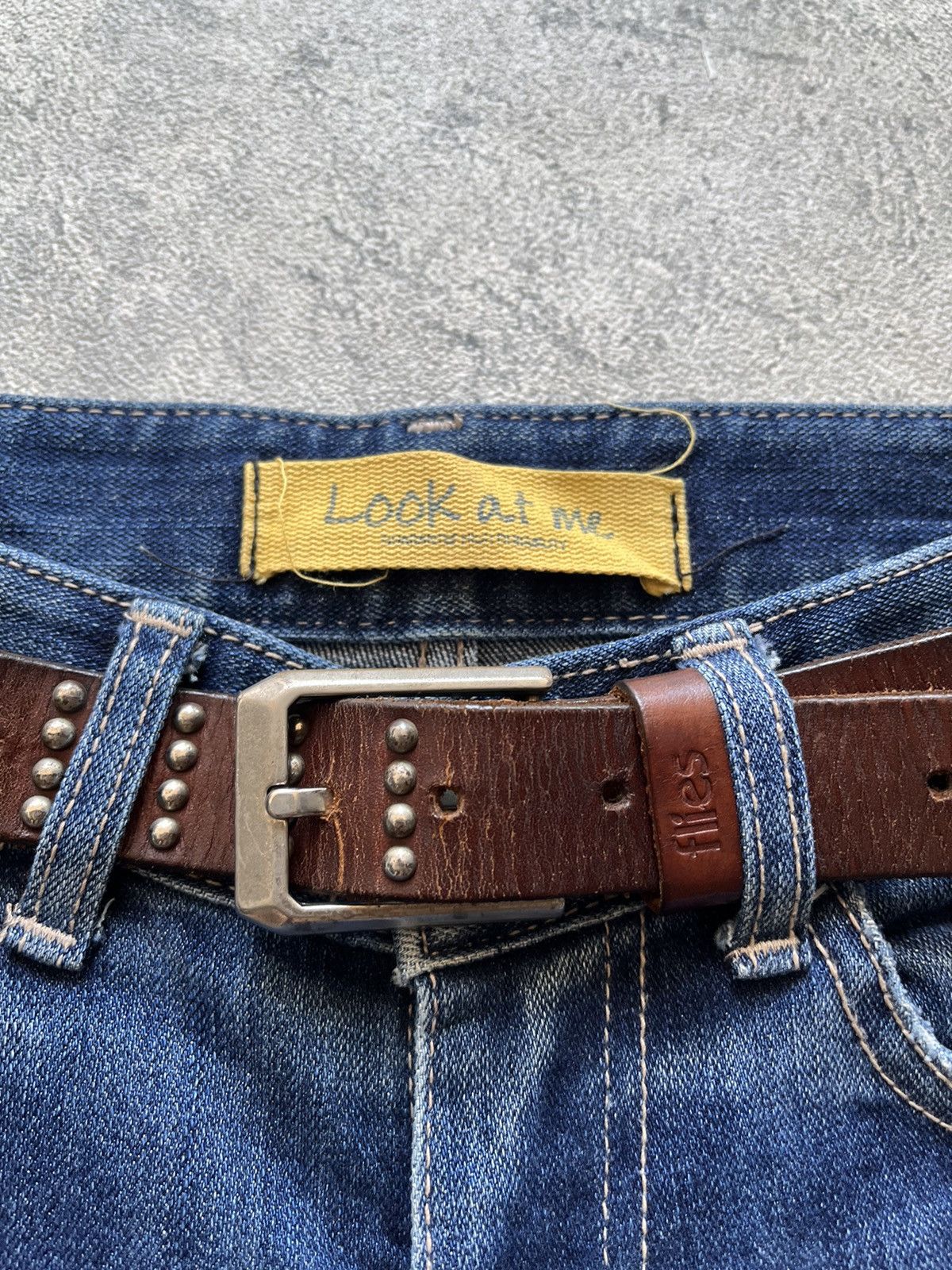 Tornado Mart 2000s LOOK AT ME COCA COLA FADED FLARE JEAN Size US 28 / EU 44 - 5 Thumbnail