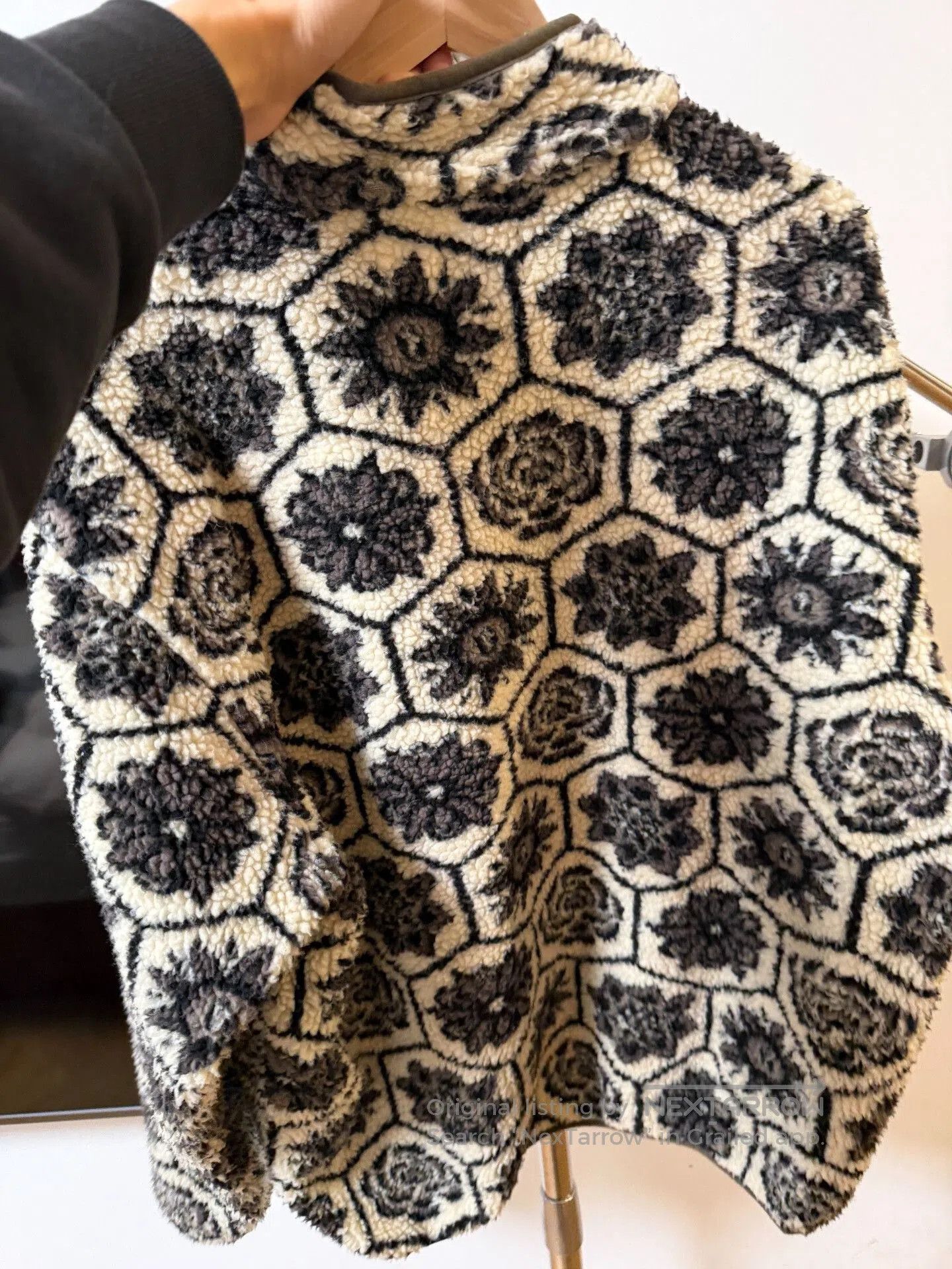 Patta Patta 22AW Wall Flower Fleece Jacket. Size US XL / EU 56 / 4 - 6 Thumbnail