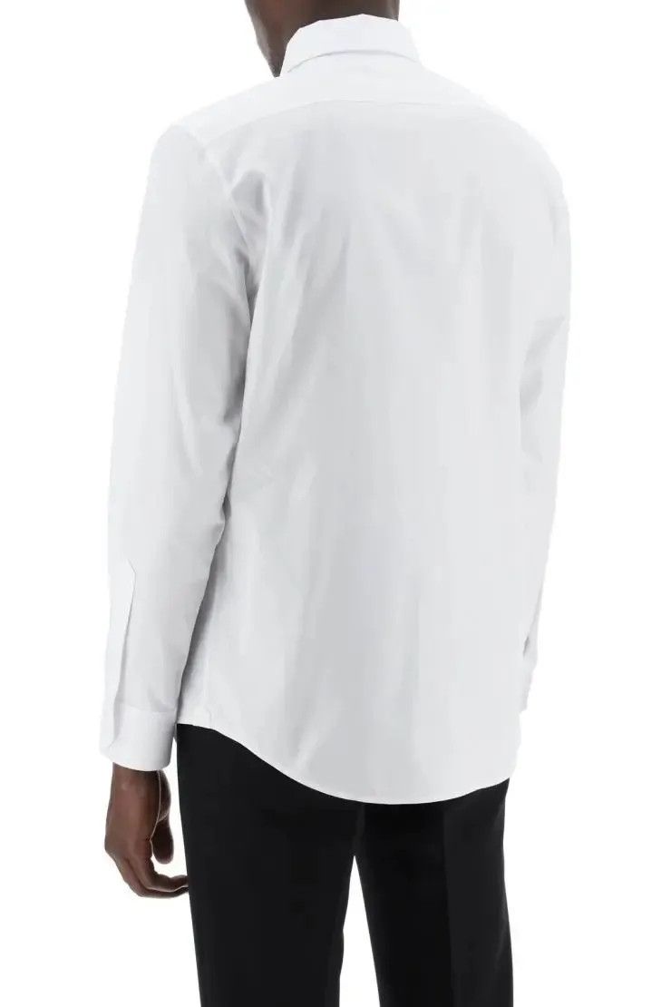 Celine o1y1024 Solid Color Shirt in White Size US L / EU 52-54 / 3 - 3 Thumbnail