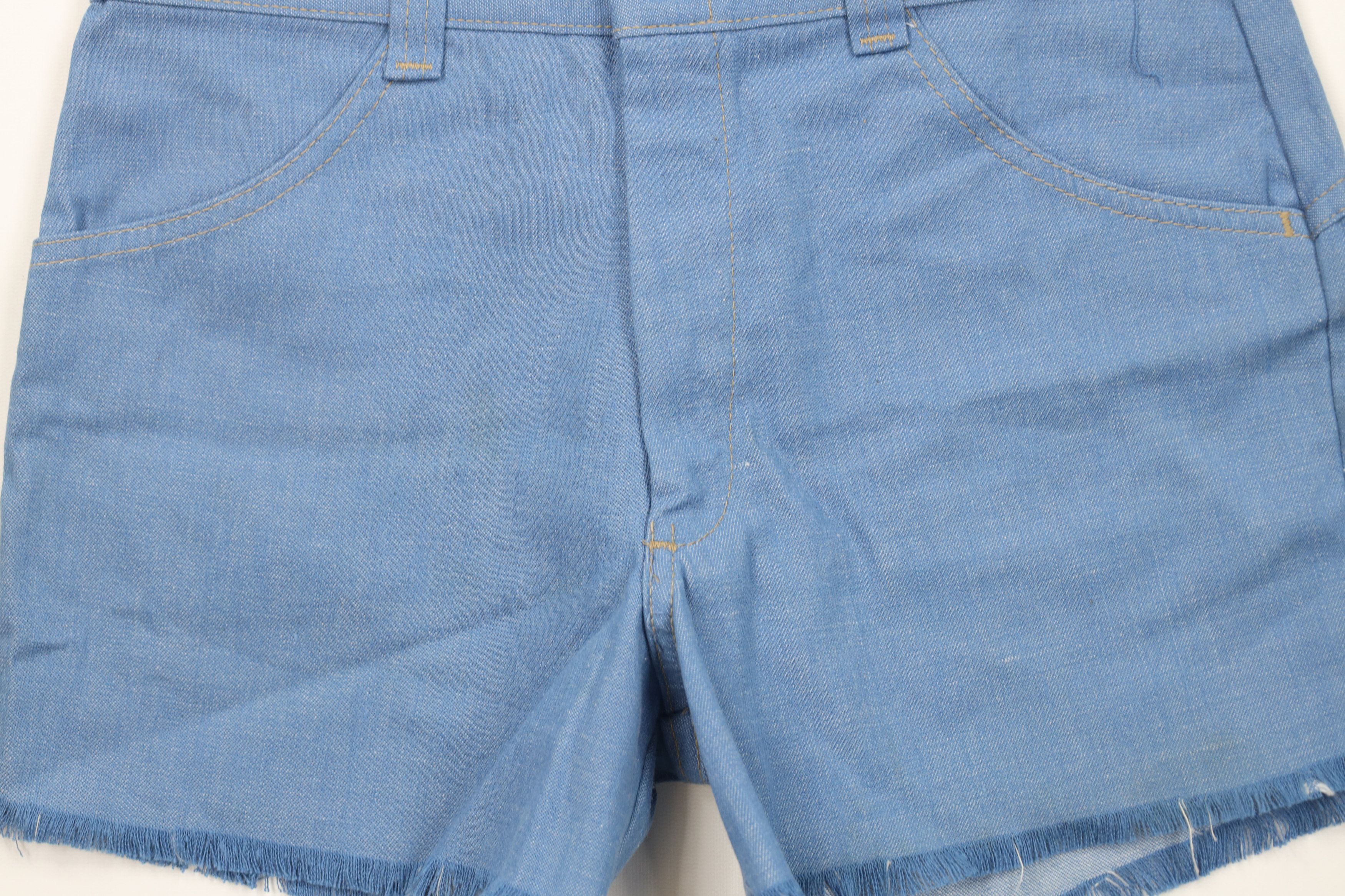 Vintage Vintage 60s 70s Streetwear Denim Cut Off Short Shorts USA Size US 30 / EU 46 - 3 Thumbnail