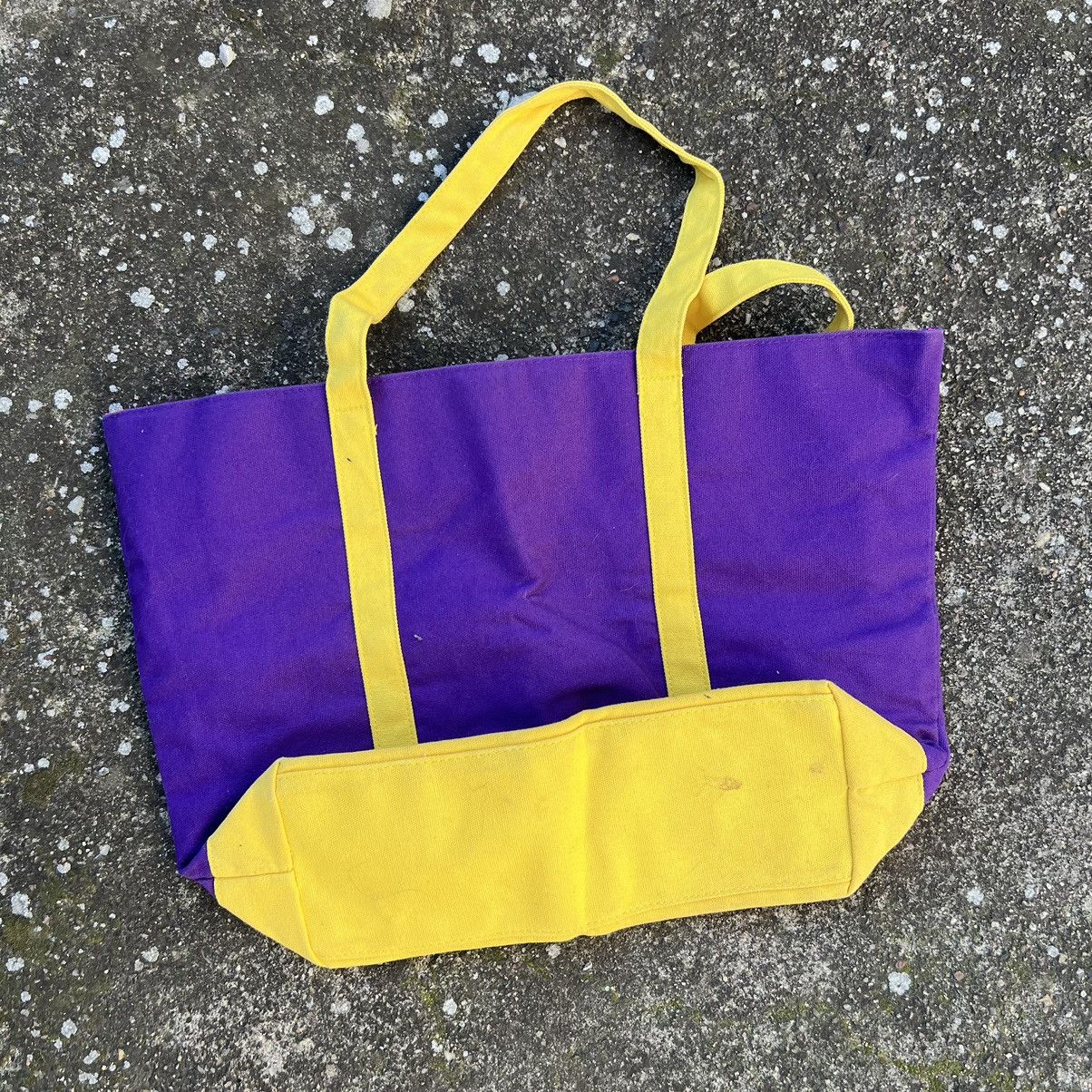 Ralph Lauren × Rugby Ralph Lauren × Vintage Vintage Ralph Lauren Rugby Fullprint Totebag Size ONE SIZE - 3 Thumbnail