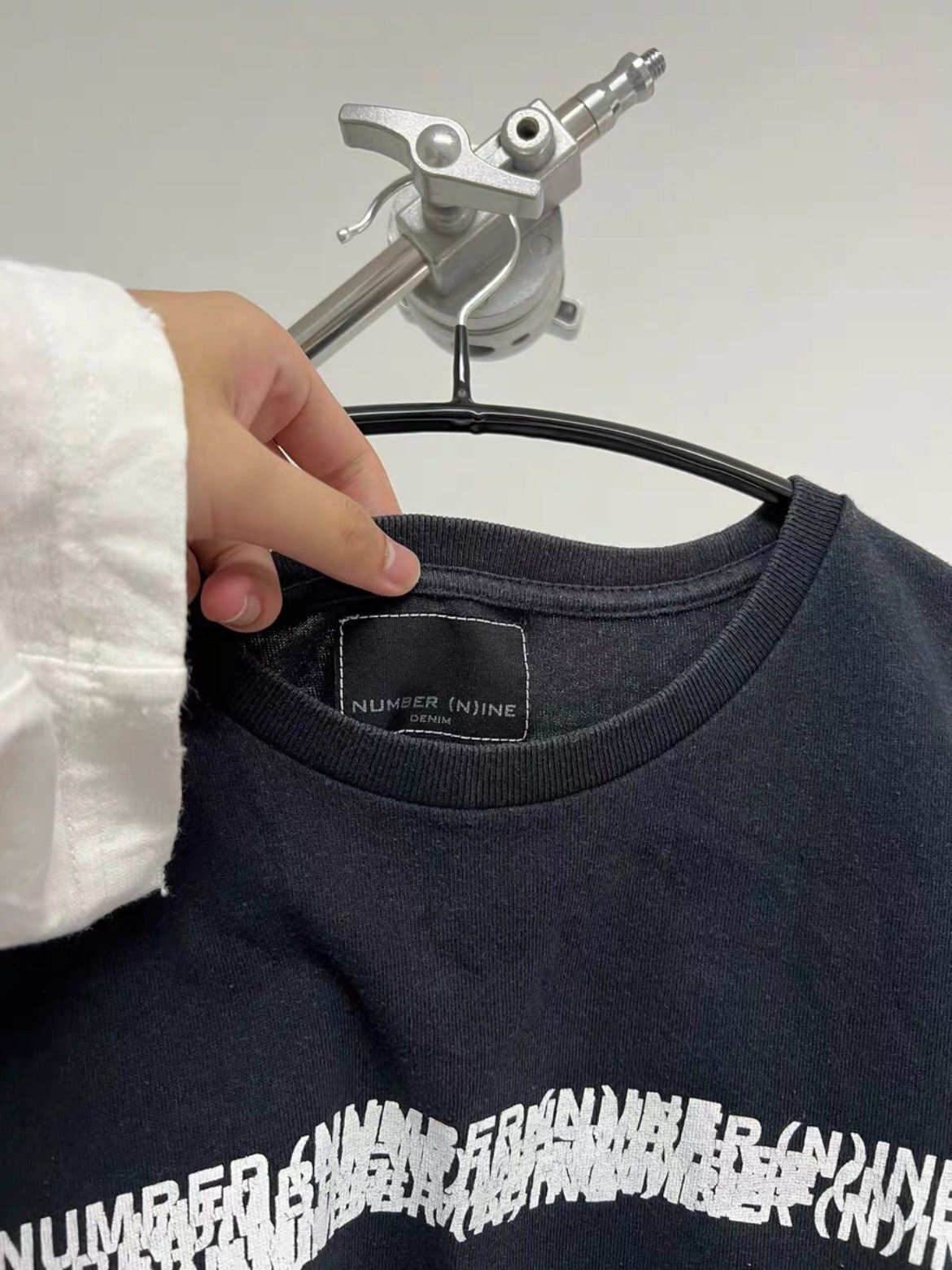Number (N)ine Number Nine Multi Logo Print Tee Size US L / EU 52-54 / 3 - 3 Thumbnail