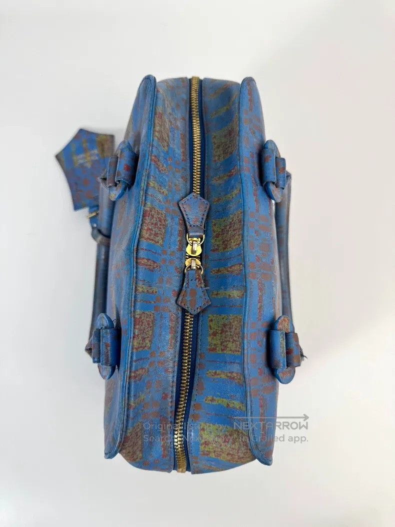 Vivienne Westwood Vivienne Westwood size os Blue Plaid Handbag/Shoulder Bag/o Size ONE SIZE - 5 Thumbnail