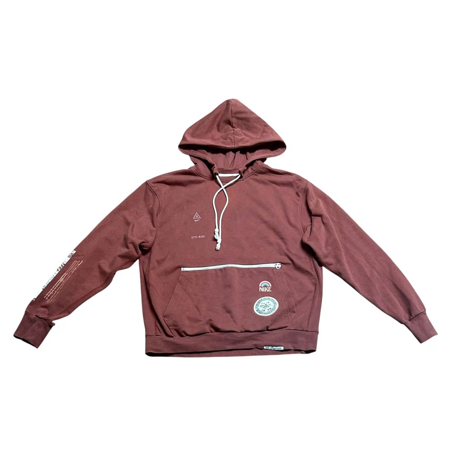 Nike Nike Hoodie Mens Medium Red Dri-FIT The Organic High Graphic Sweatshirt Sweater Size US M / EU 48-50 / 2 - 2 Thumbnail